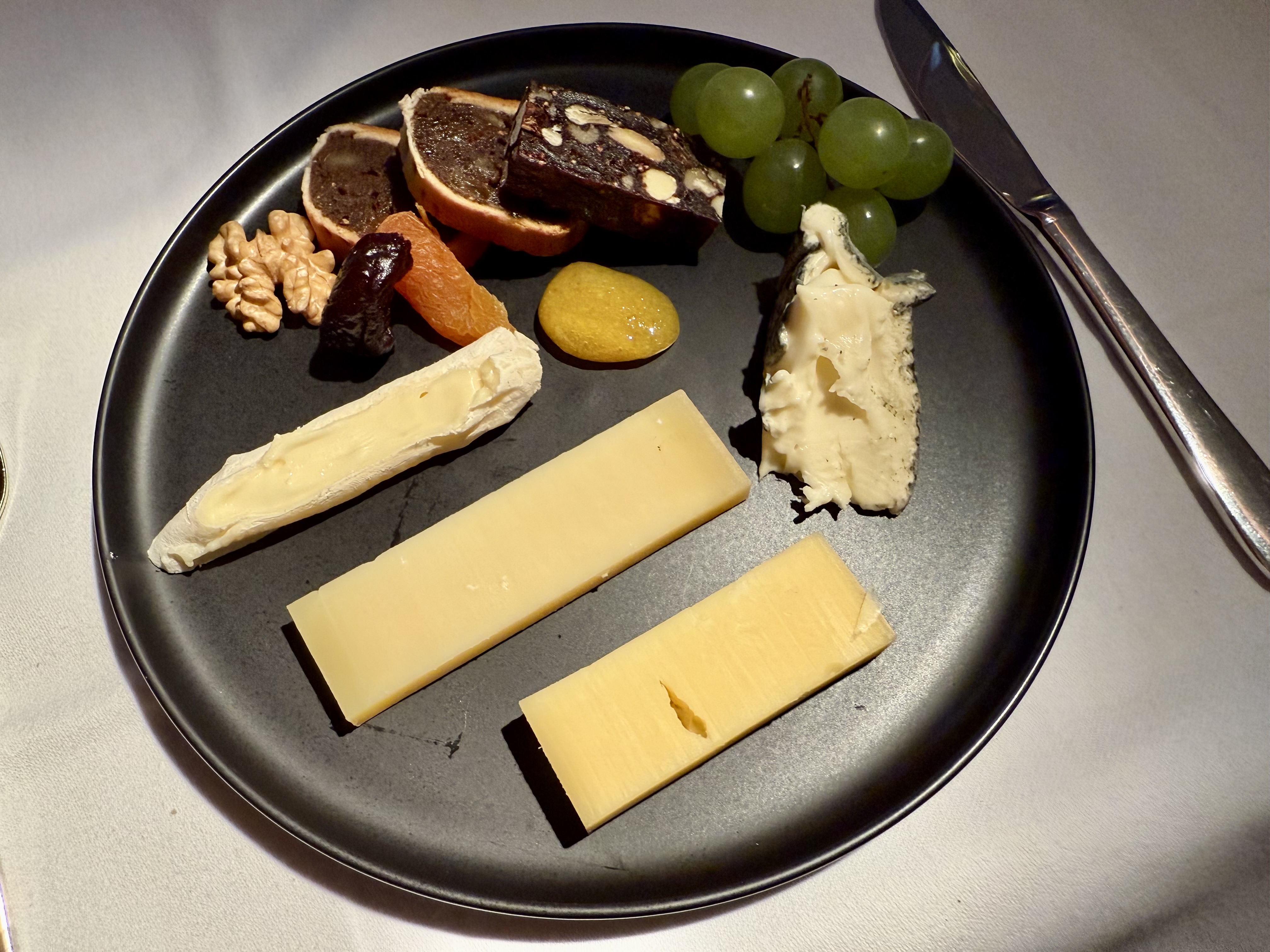 SWISS Senses first class cheese plate SWISS Senses first class cheese plate