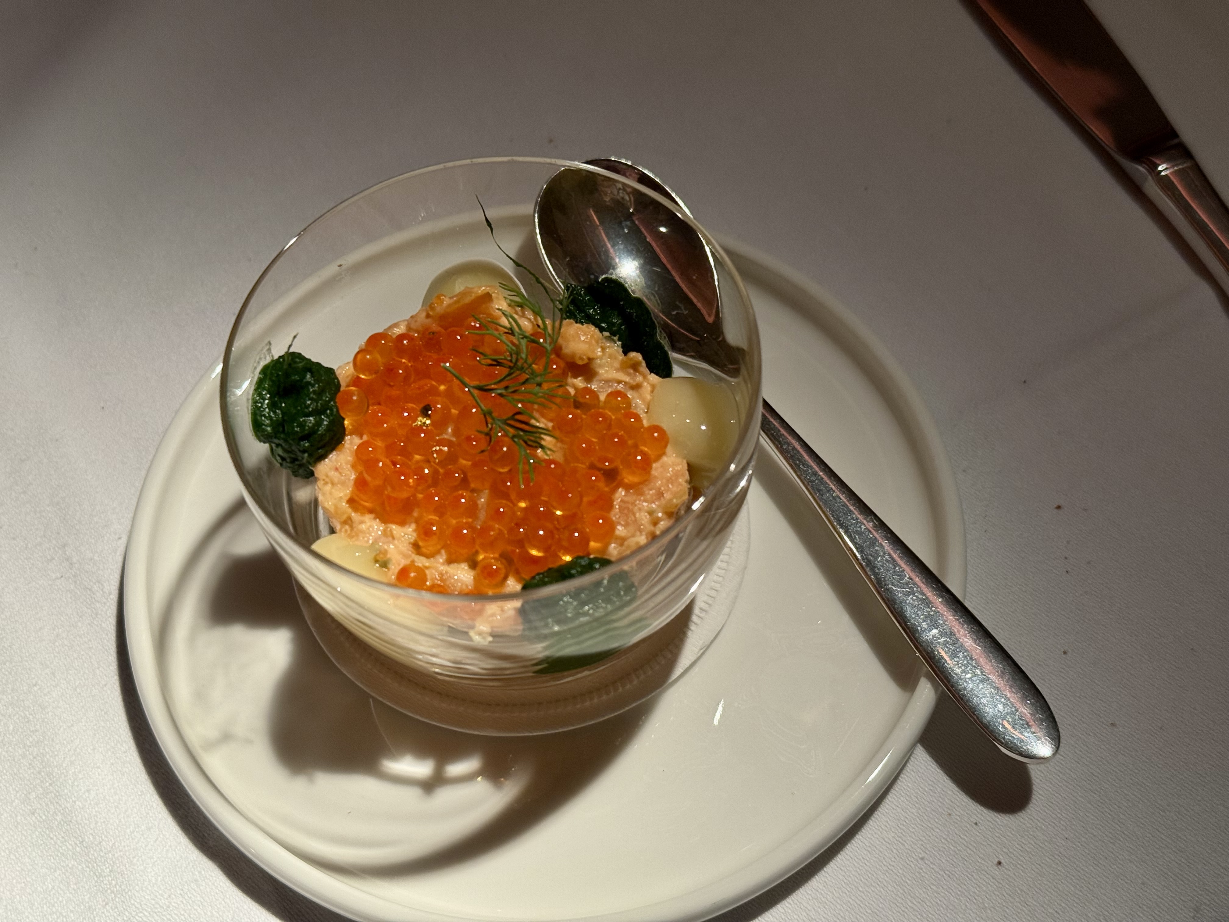 SWISS Senses first class trout tartare SWISS Senses first class trout tartare