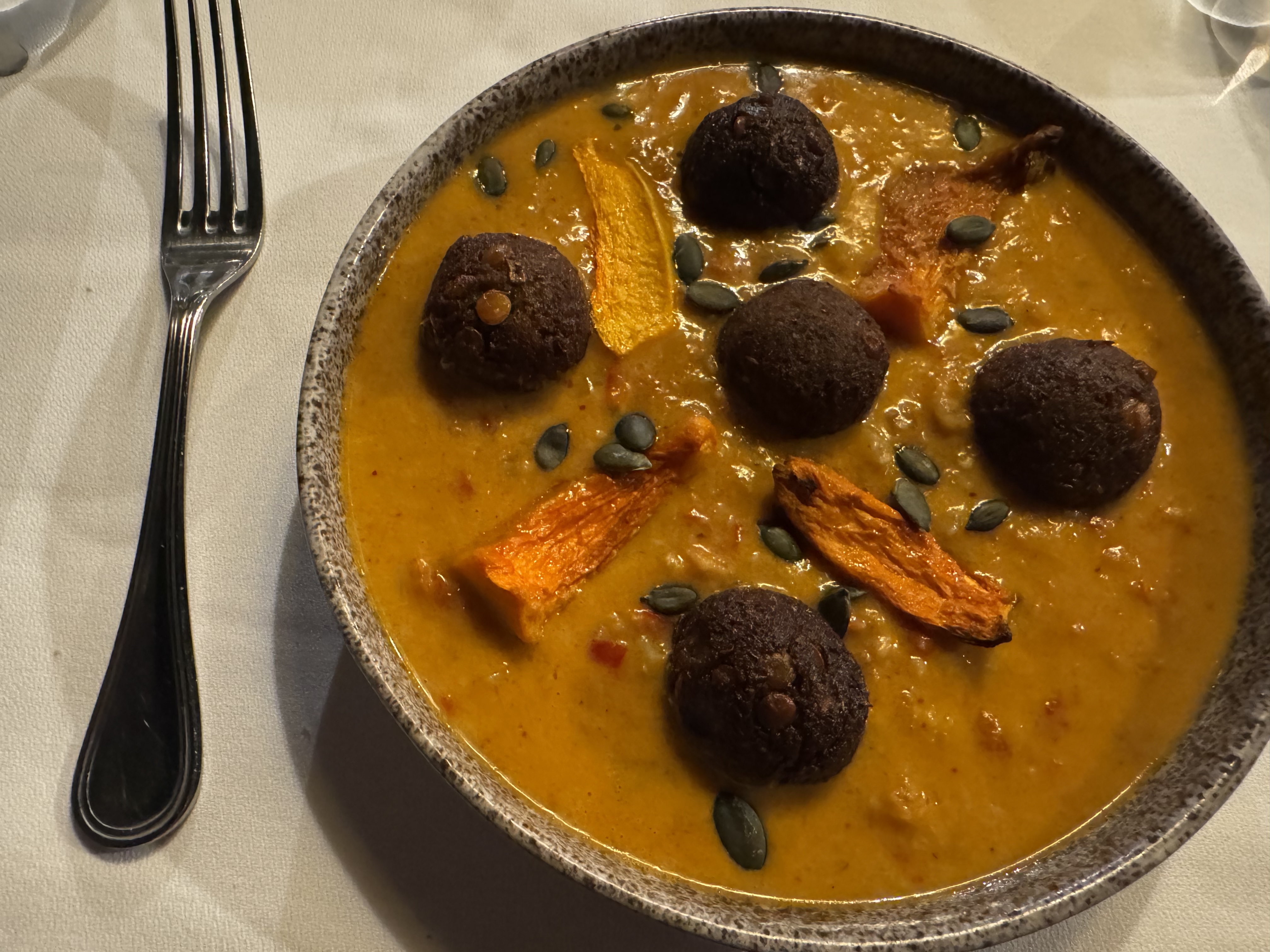 Senhora da Rosa Mr Mrs Smith Azores restaurant lentil meatballs Senhora da Rosa Mr Mrs Smith Azores restaurant lentil meatballs