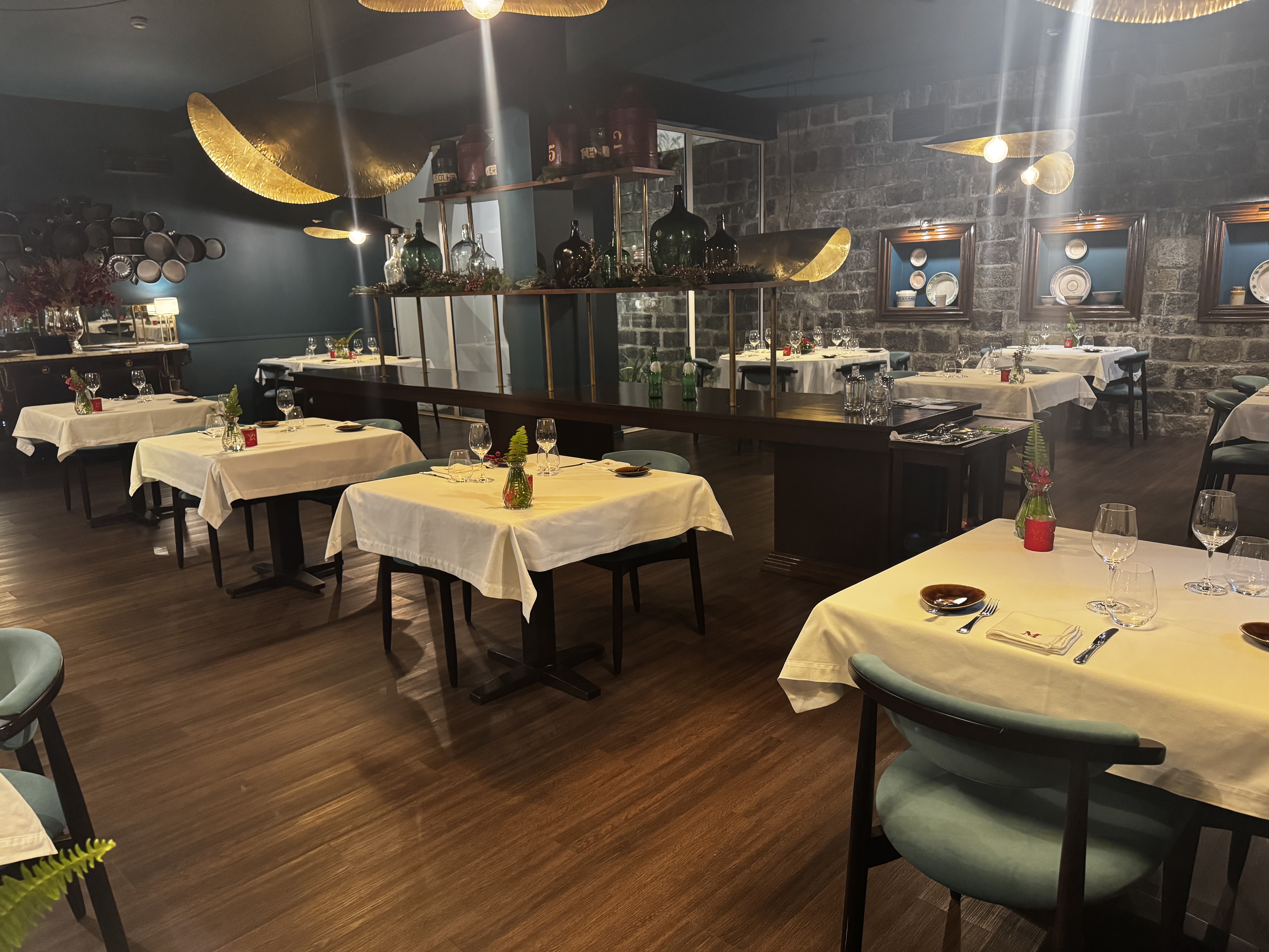 Senhora da Rosa Mr Mrs Smith Azores restaurant rear tables