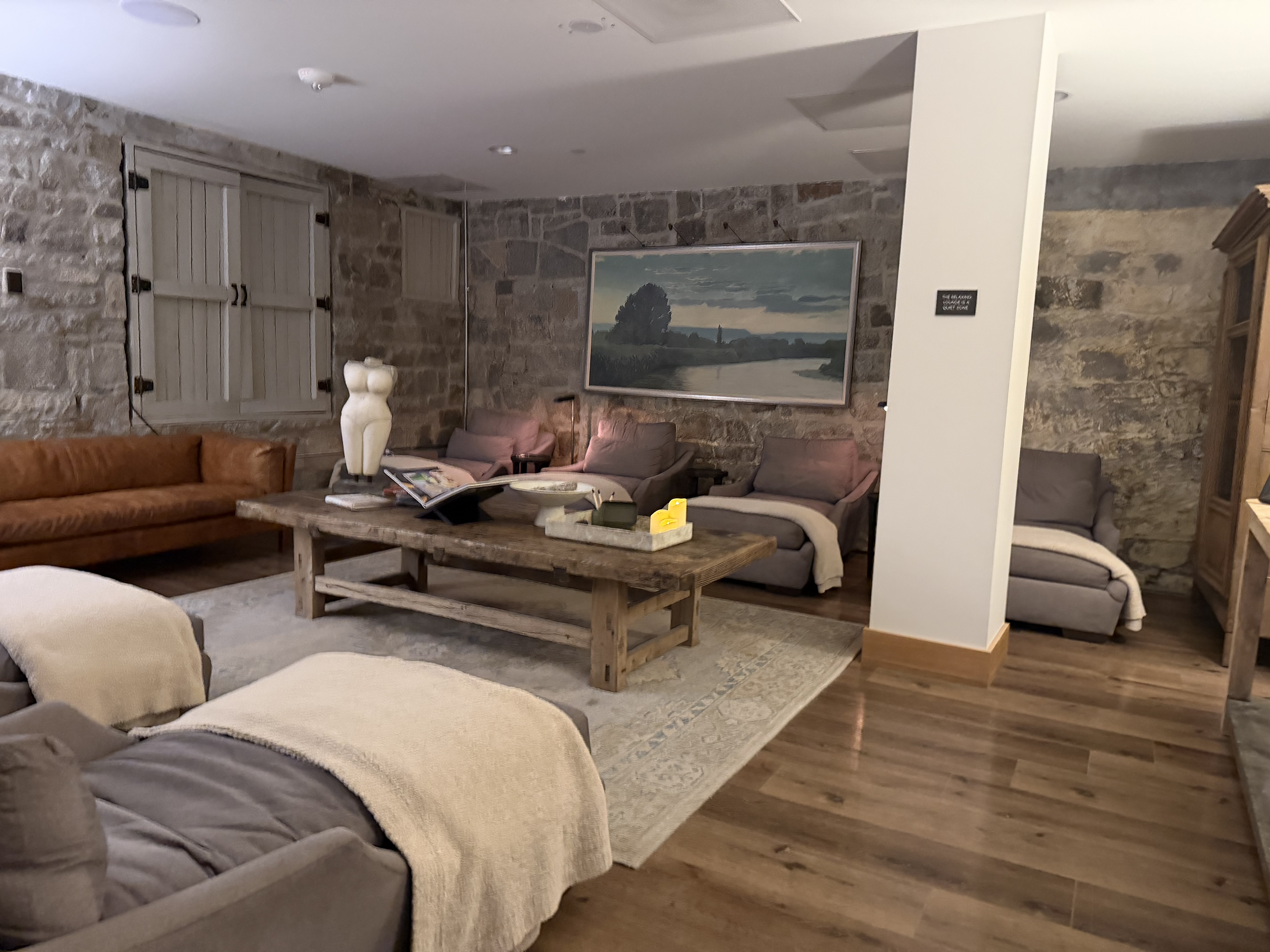 Snowpine Lodge Spa Relaxation Room