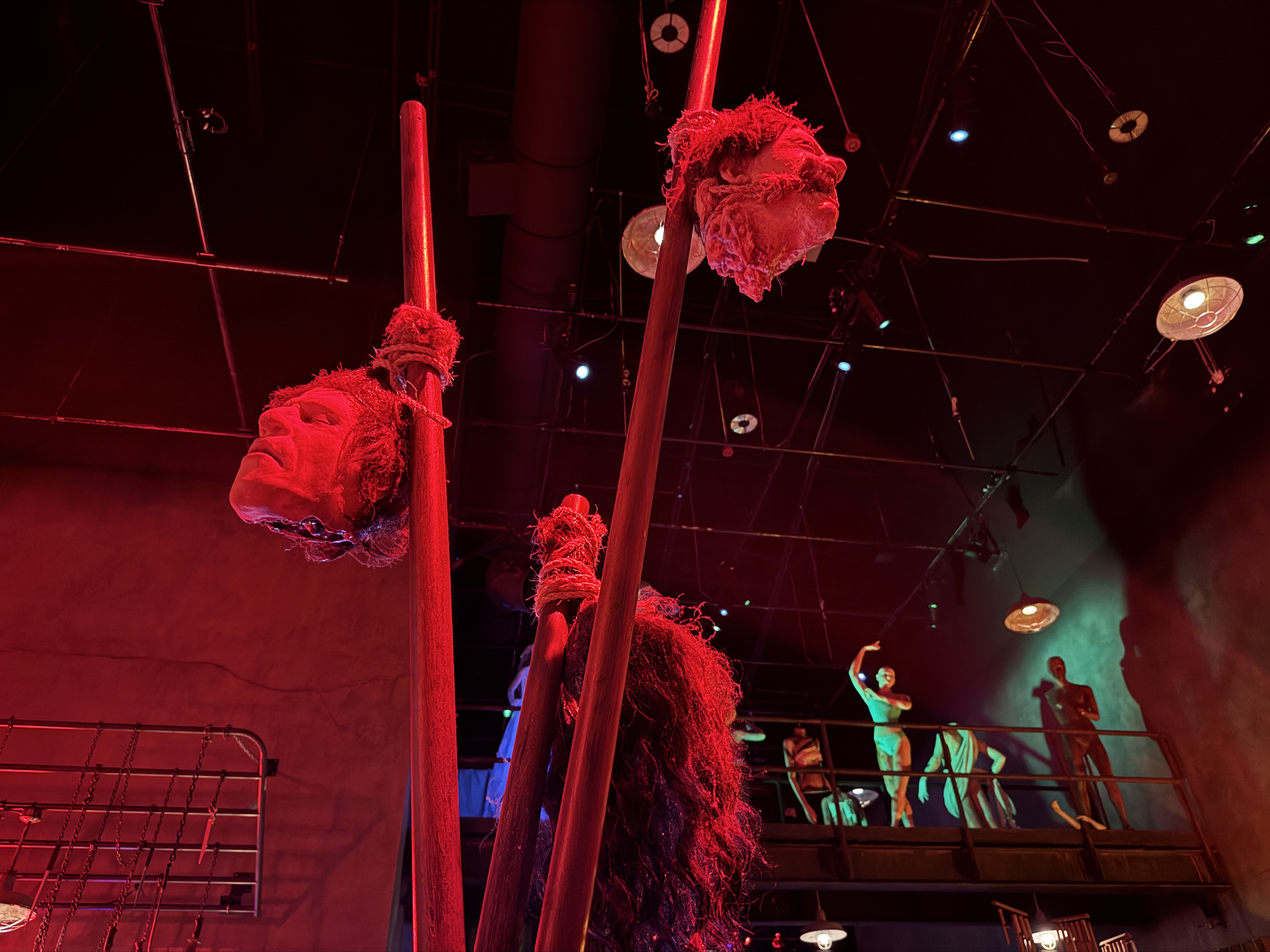 Universal Horror Unleashed Las Vegas props