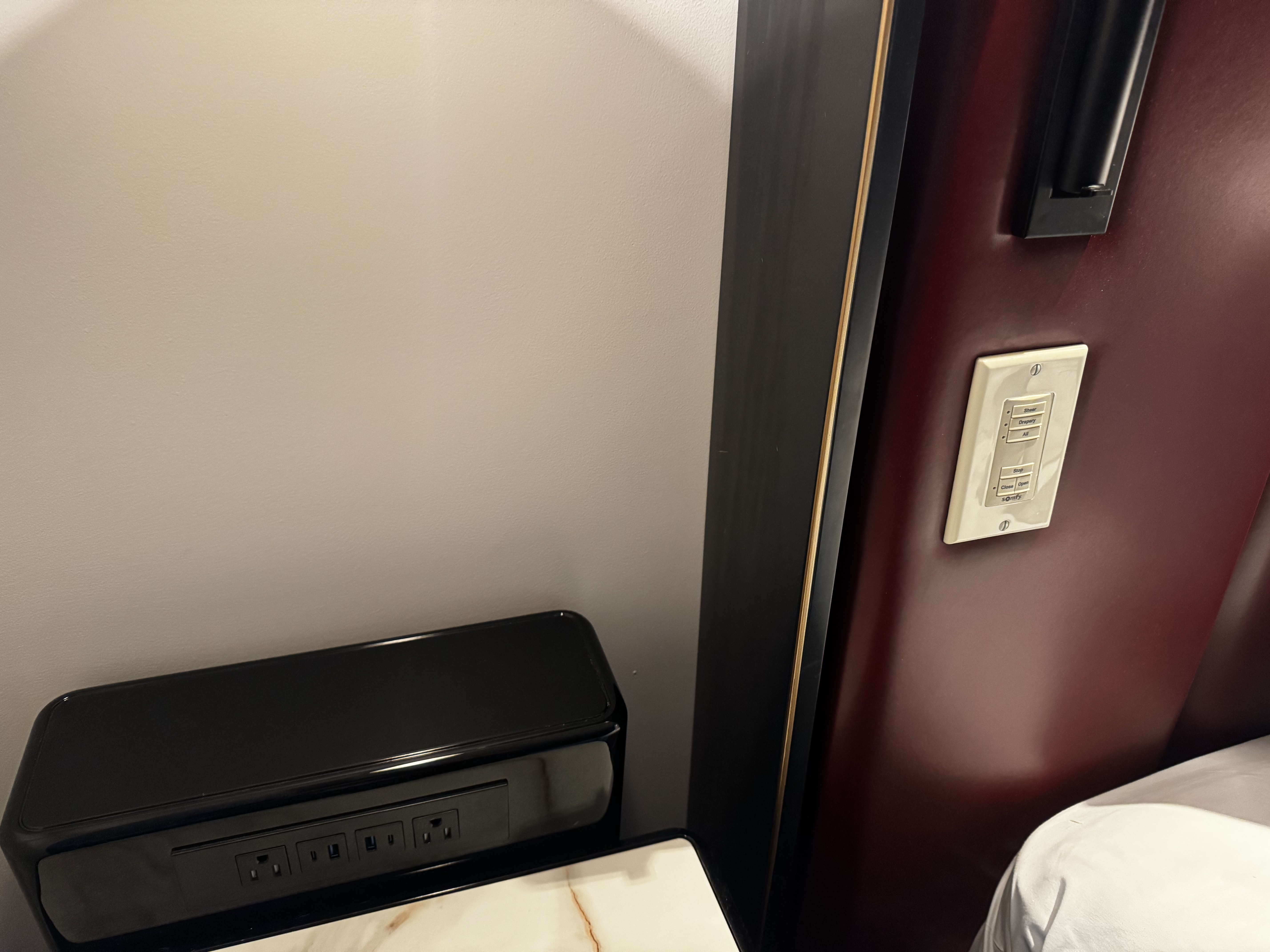 Venetian Las Vegas Remodeled Luxury King Suite controls