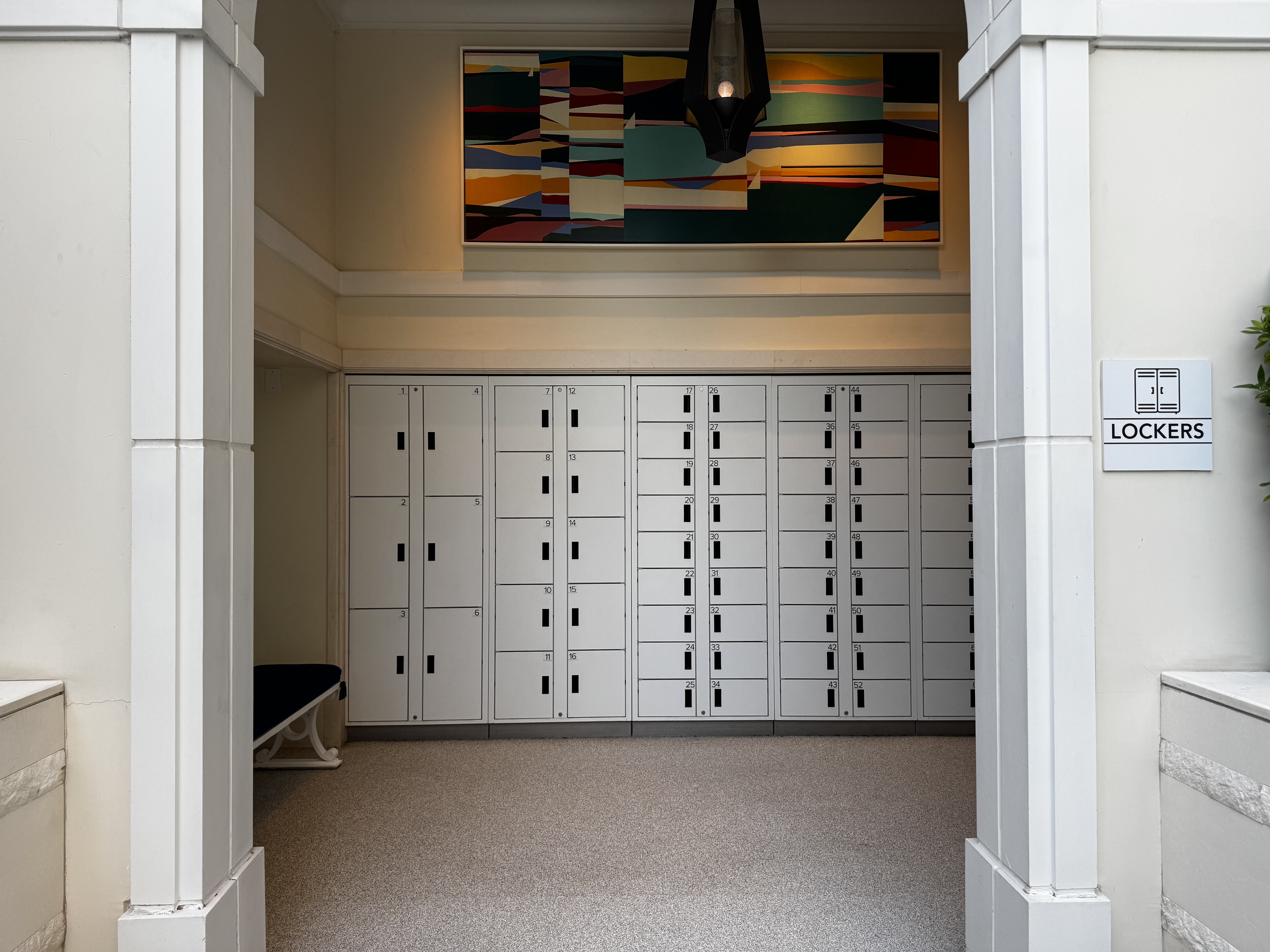 Venetian Las Vegas pool lockers