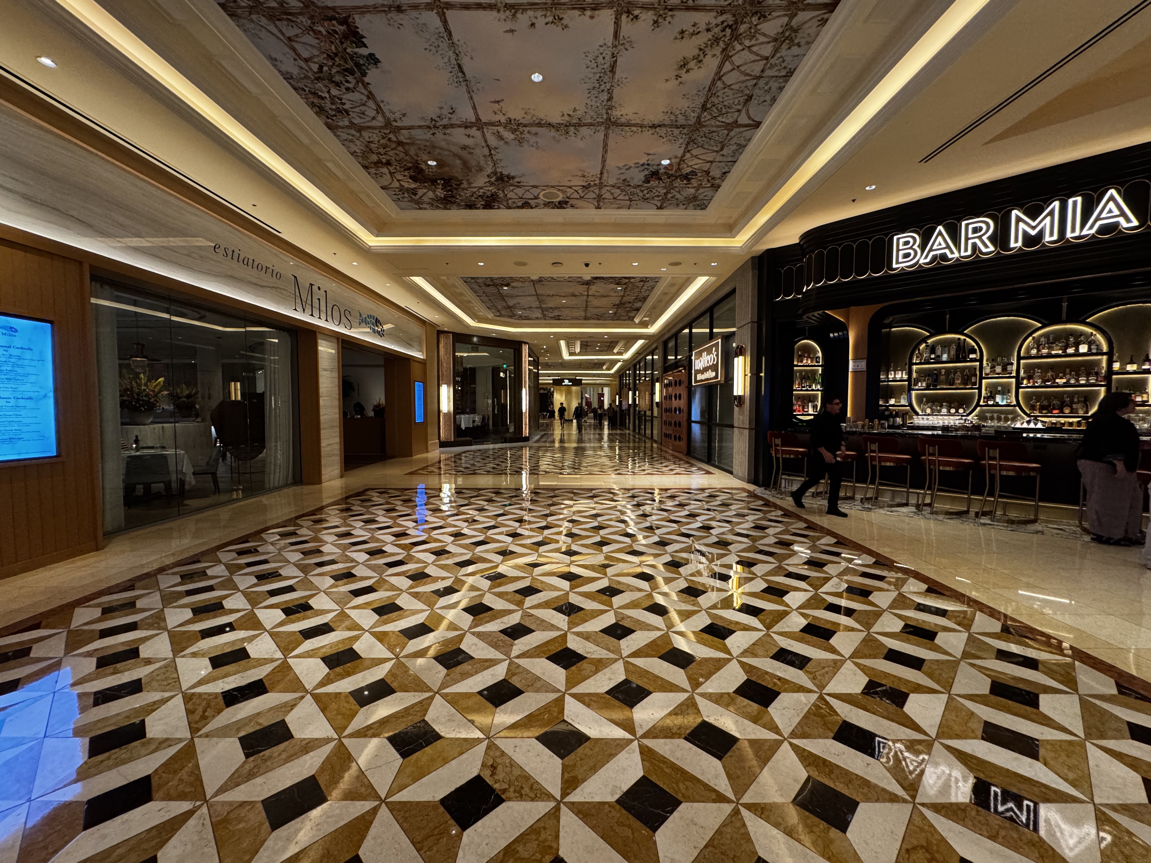 Venetian Las Vegas restaurant row