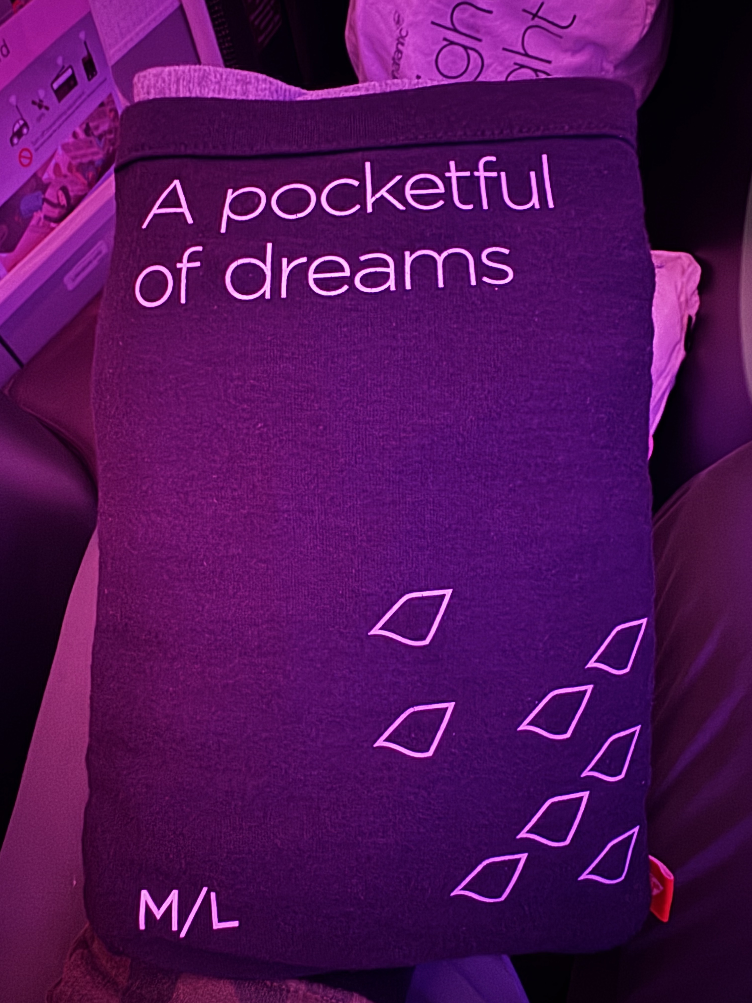 Virgin Atlantic A350 1000 Upper Class pajamas