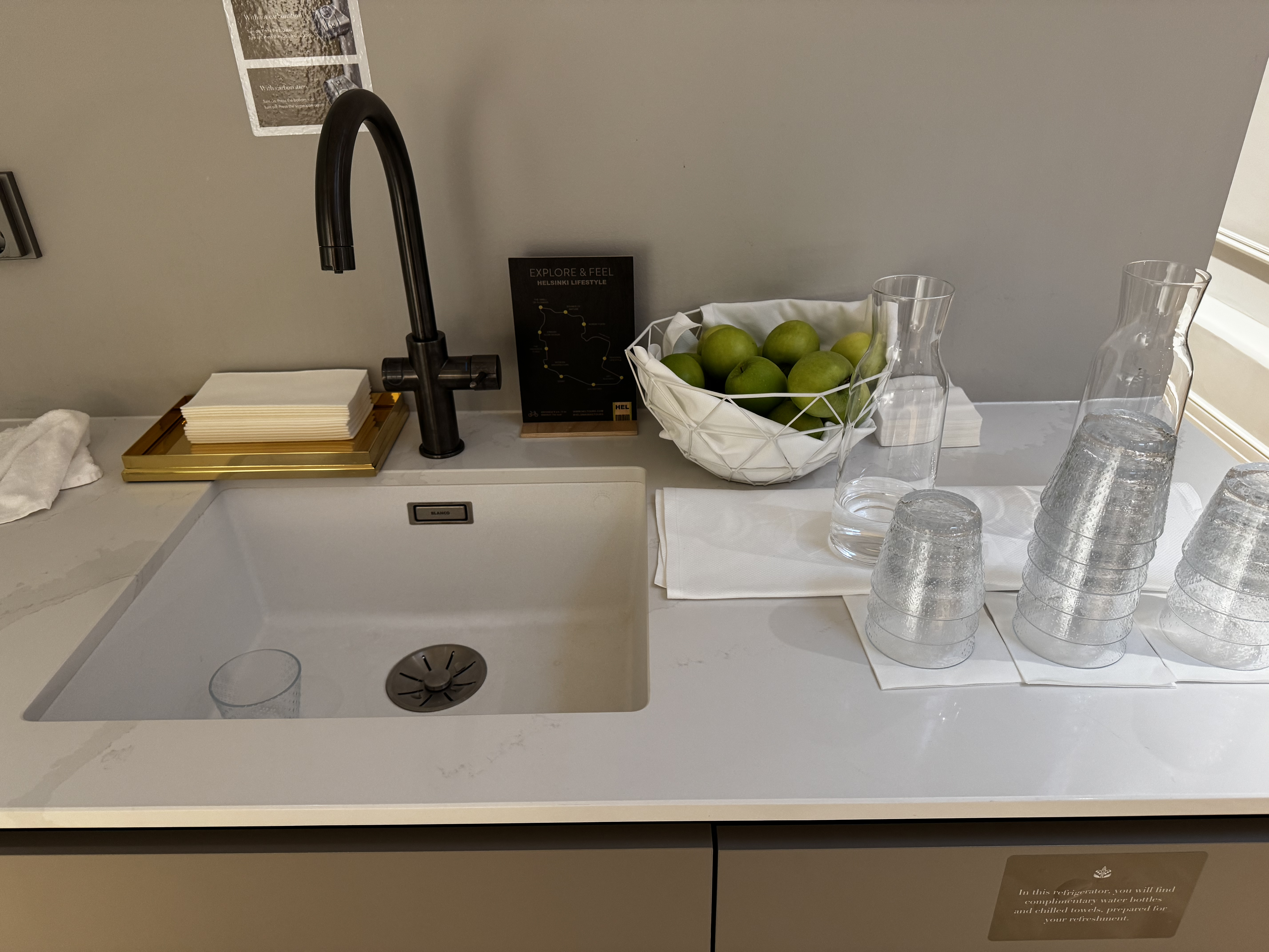 Waldorf Astoria Helsinki gym water