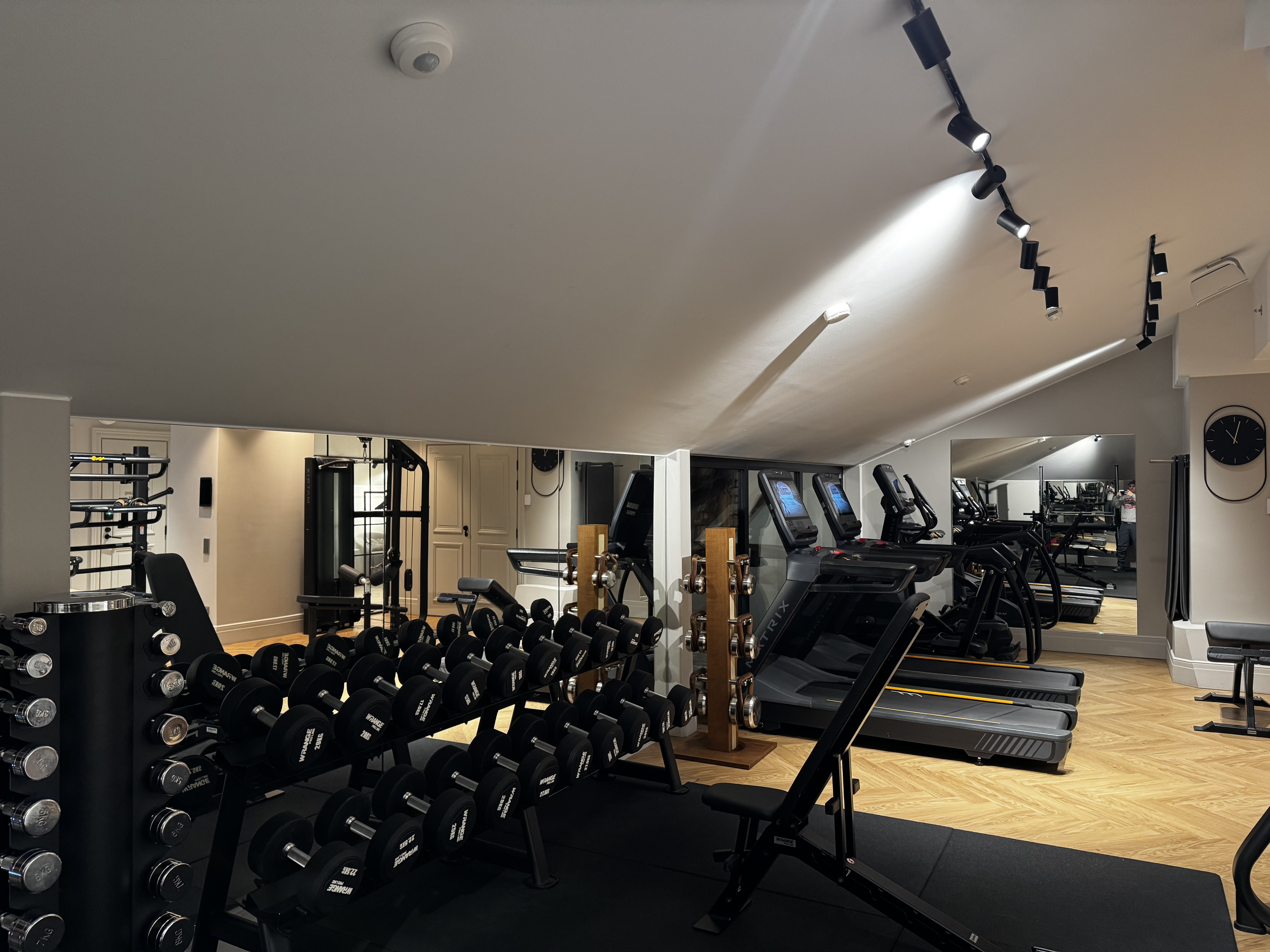 Waldorf Astoria Helsinki gym weights