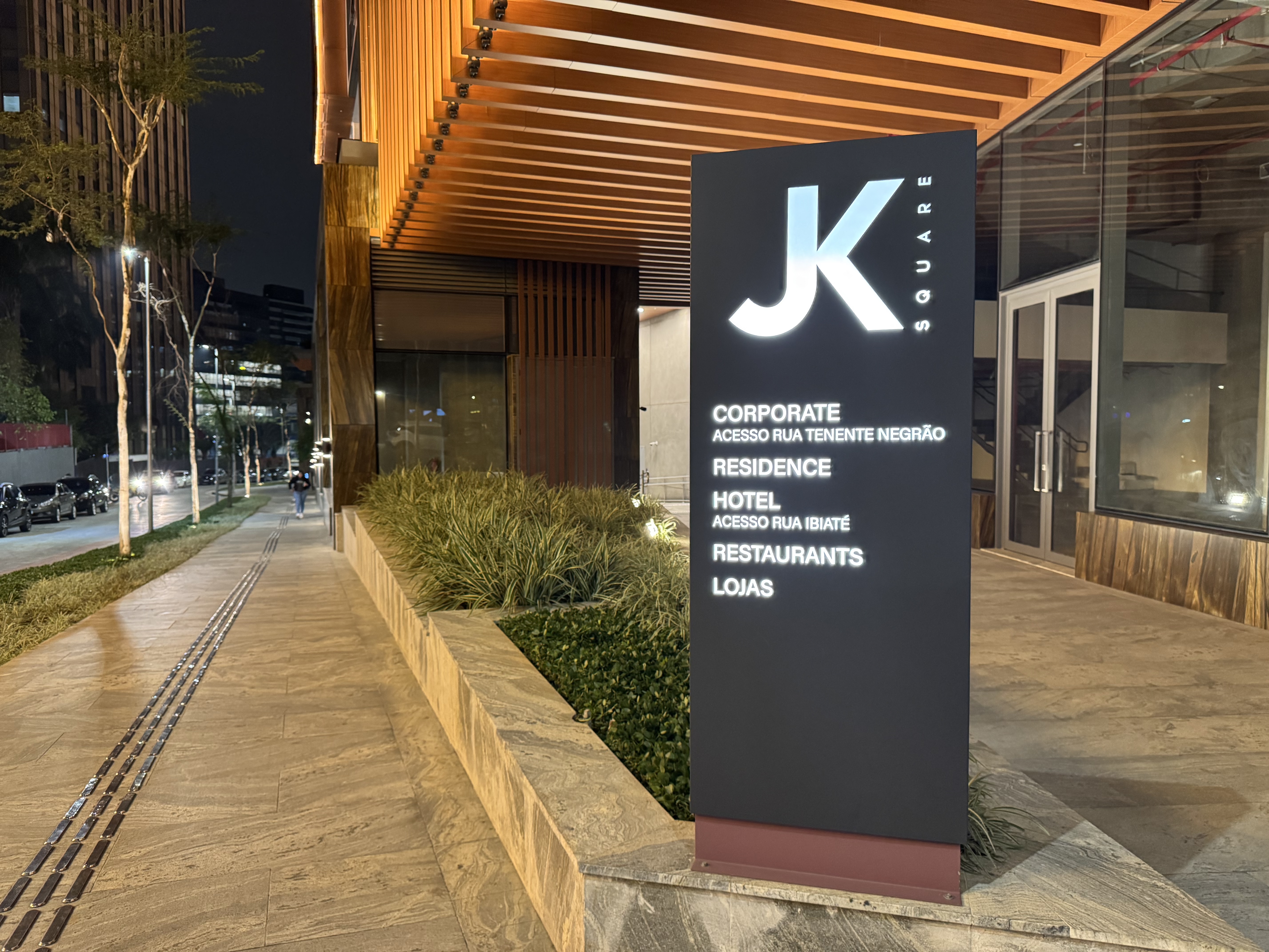 Westin Sao Paulo Marriott JK Square sign Westin Sao Paulo Marriott JK Square sign
