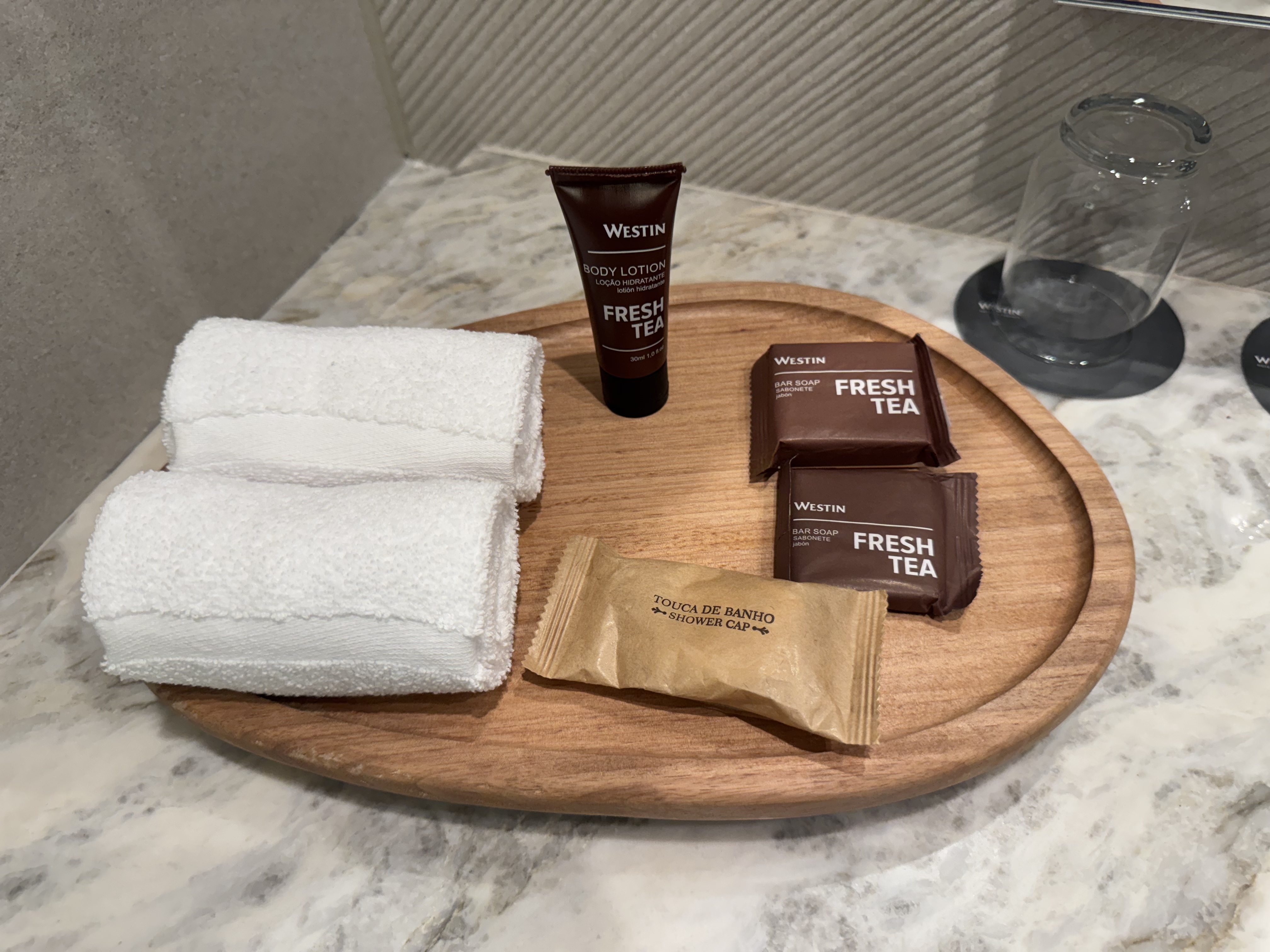 Westin Sao Paulo Marriott bathroom amenities Westin Sao Paulo Marriott bathroom amenities