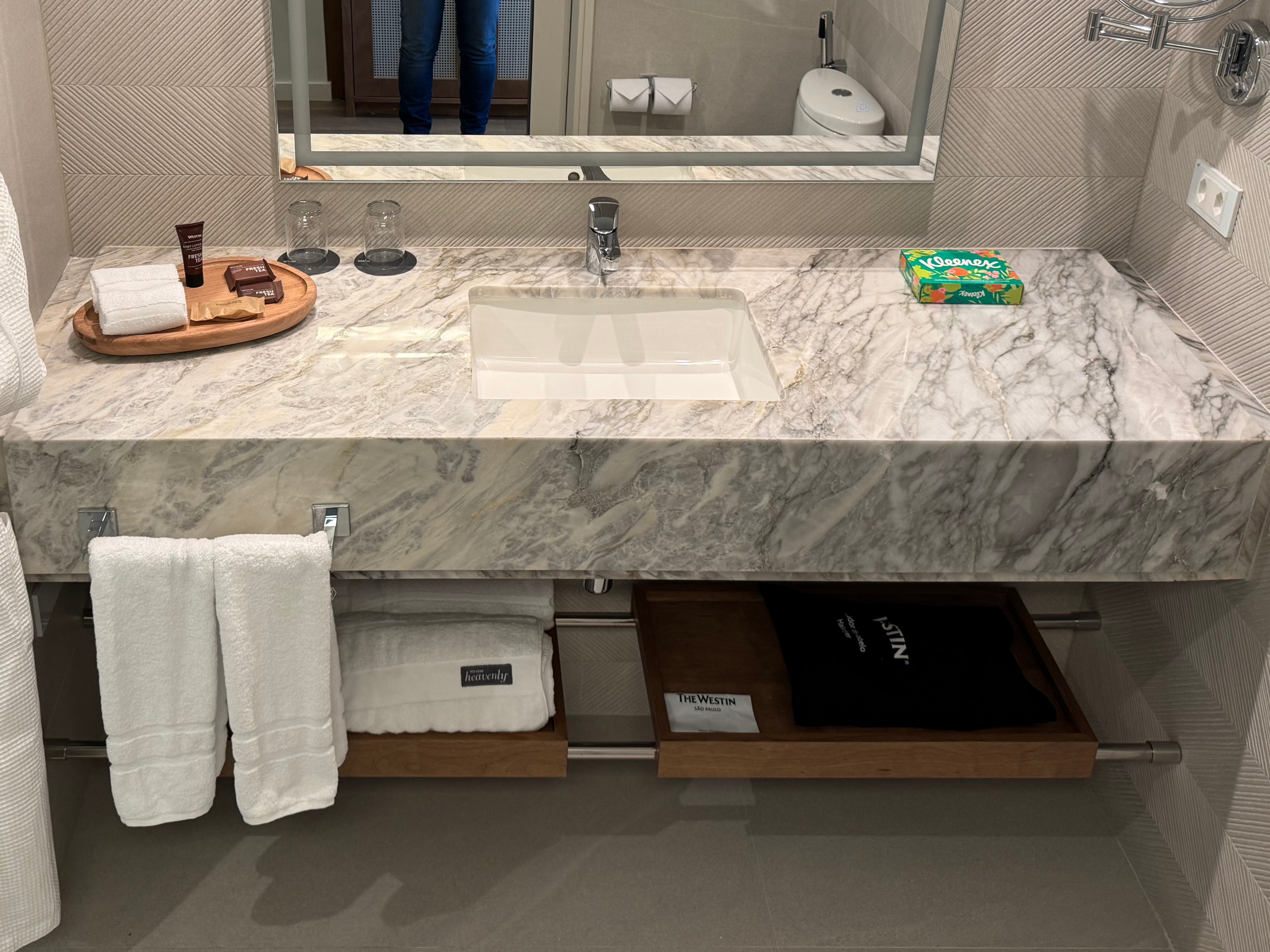 Westin Sao Paulo Marriott bathroom sink Westin Sao Paulo Marriott bathroom sink