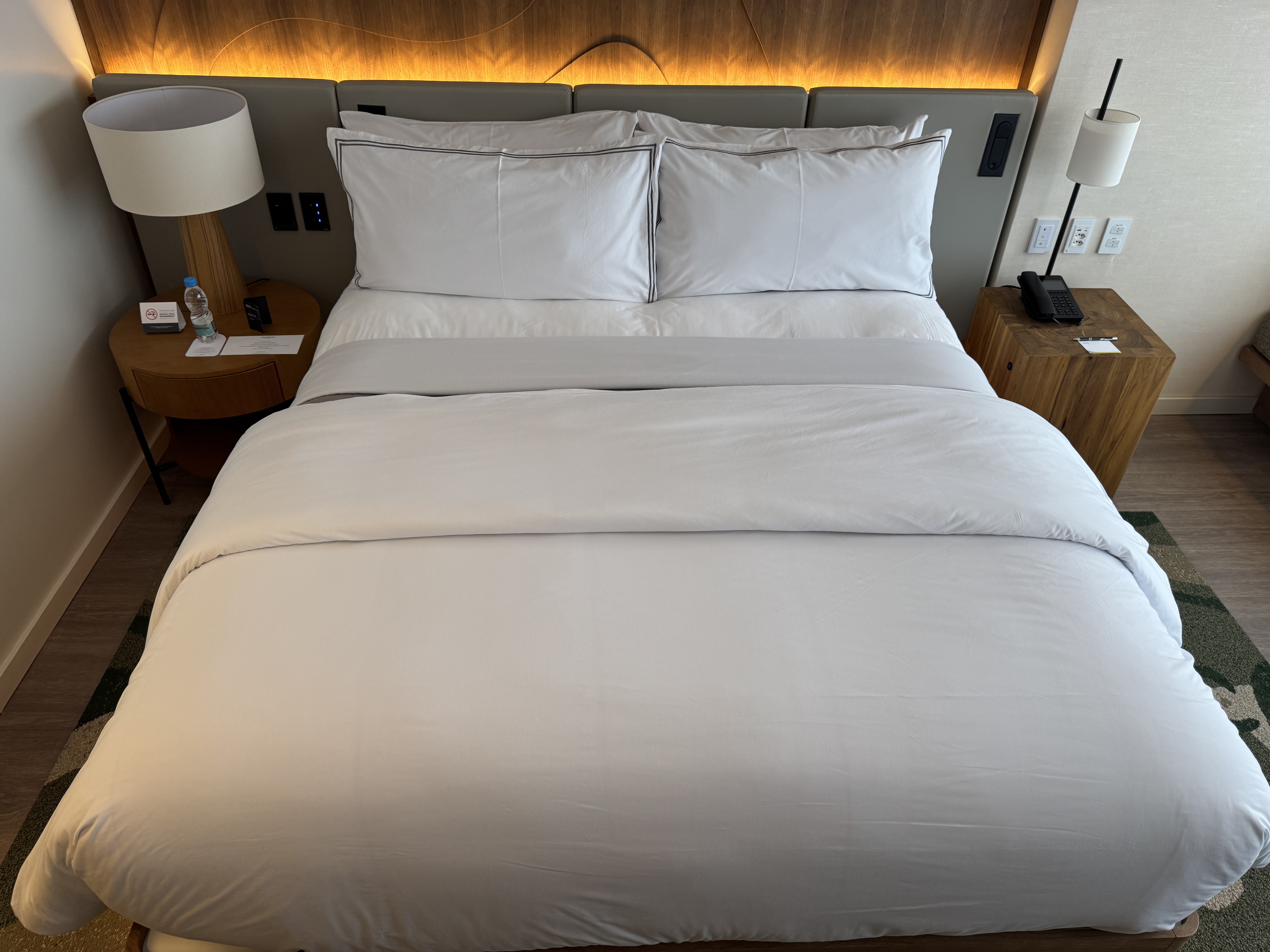 Westin Sao Paulo Marriott bed Westin Sao Paulo Marriott bed
