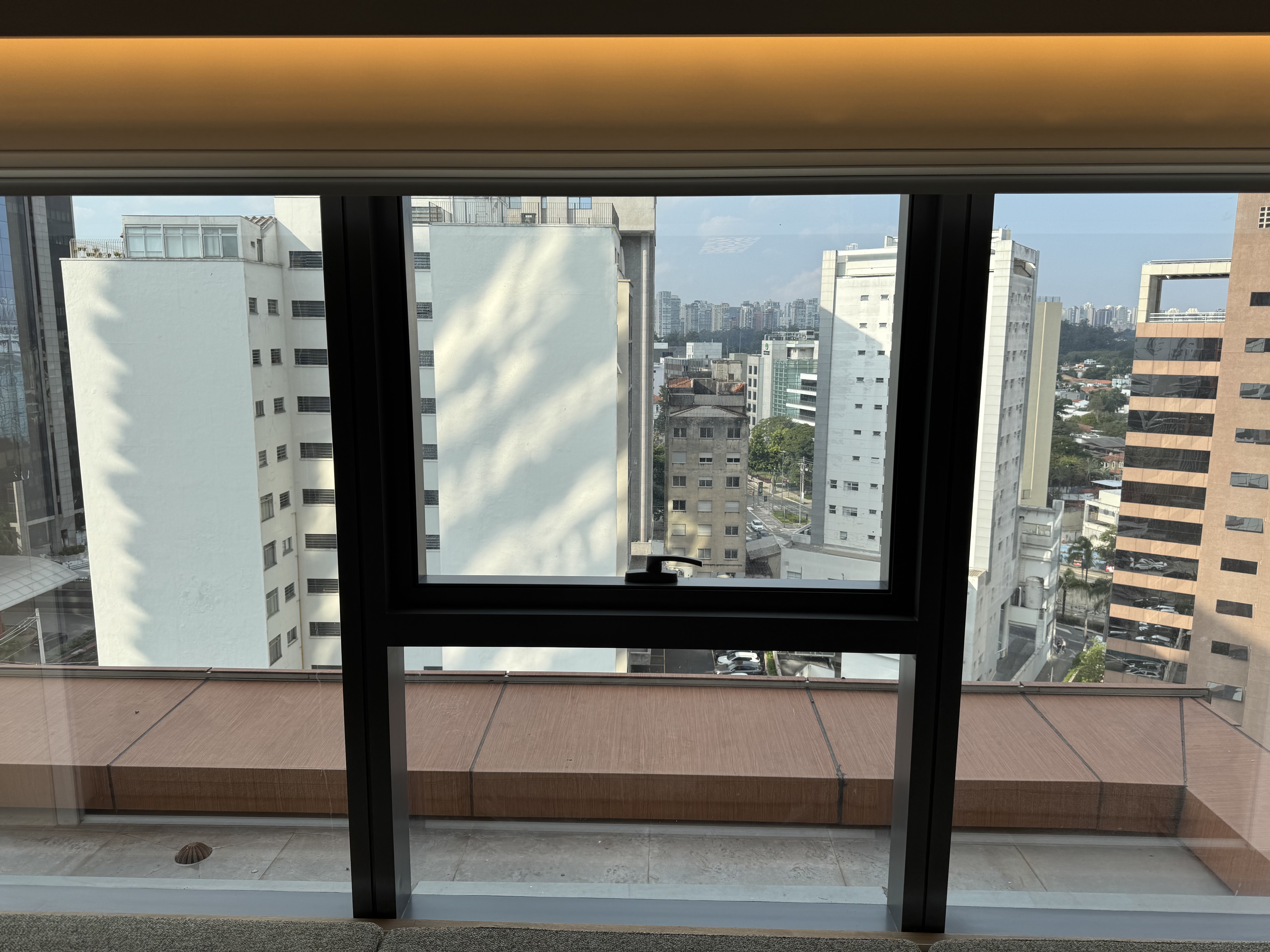 Westin Sao Paulo Marriott bedroom view Westin Sao Paulo Marriott bedroom view