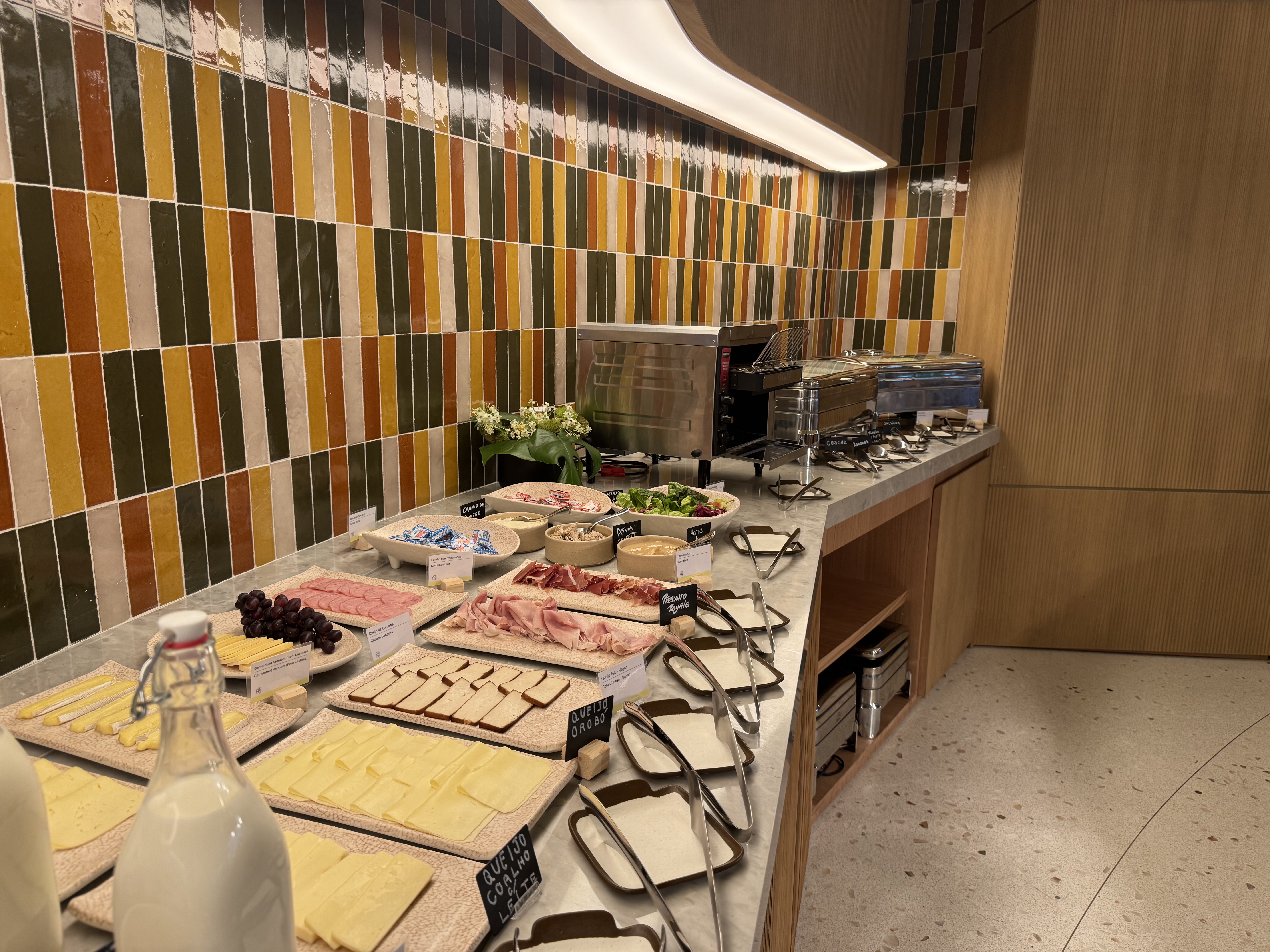 Westin Sao Paulo Marriott buffet cold cuts Westin Sao Paulo Marriott buffet cold cuts