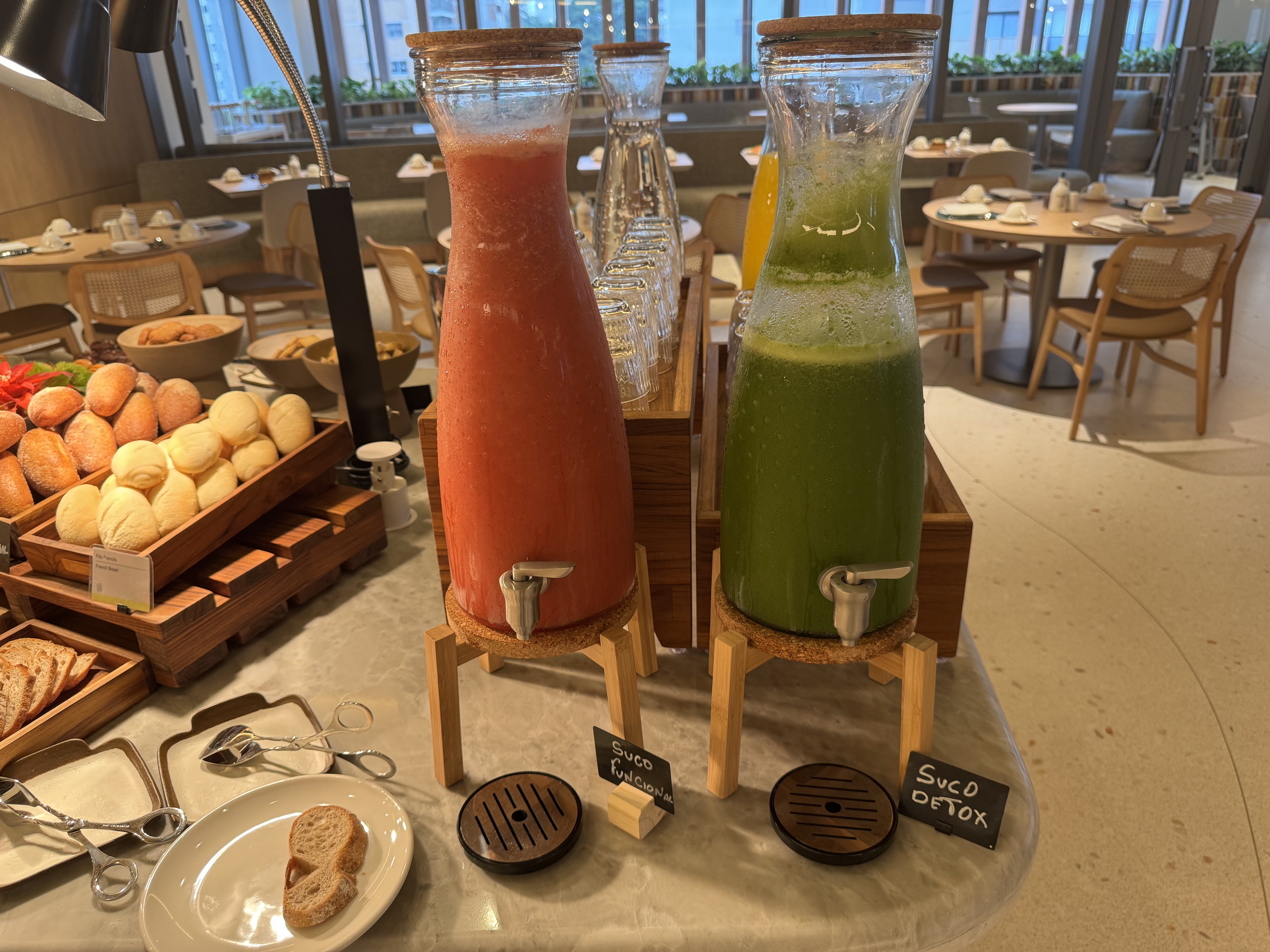 Westin Sao Paulo Marriott buffet juice Westin Sao Paulo Marriott buffet juice