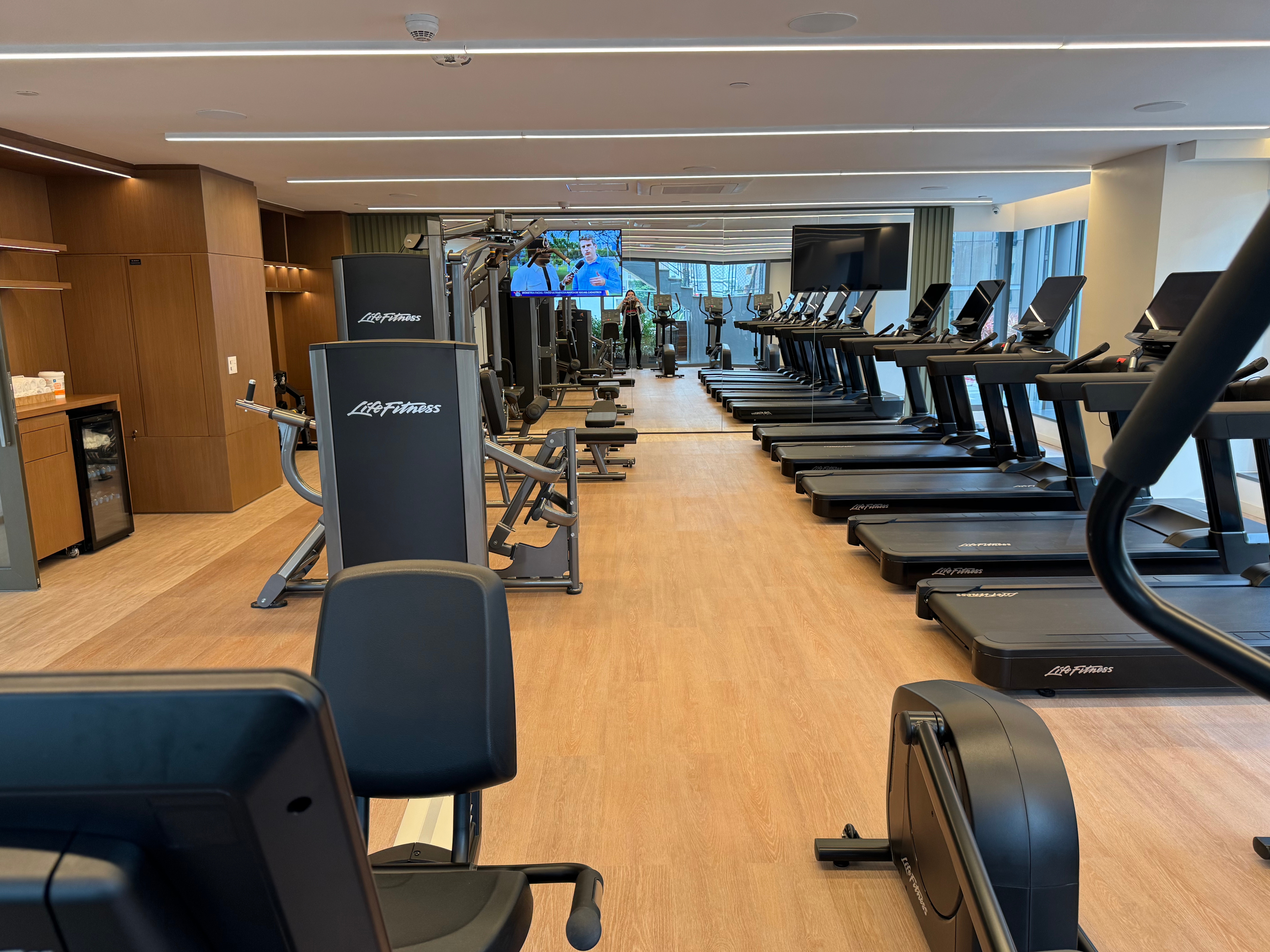 Westin Sao Paulo Marriott gym long view Westin Sao Paulo Marriott gym long view
