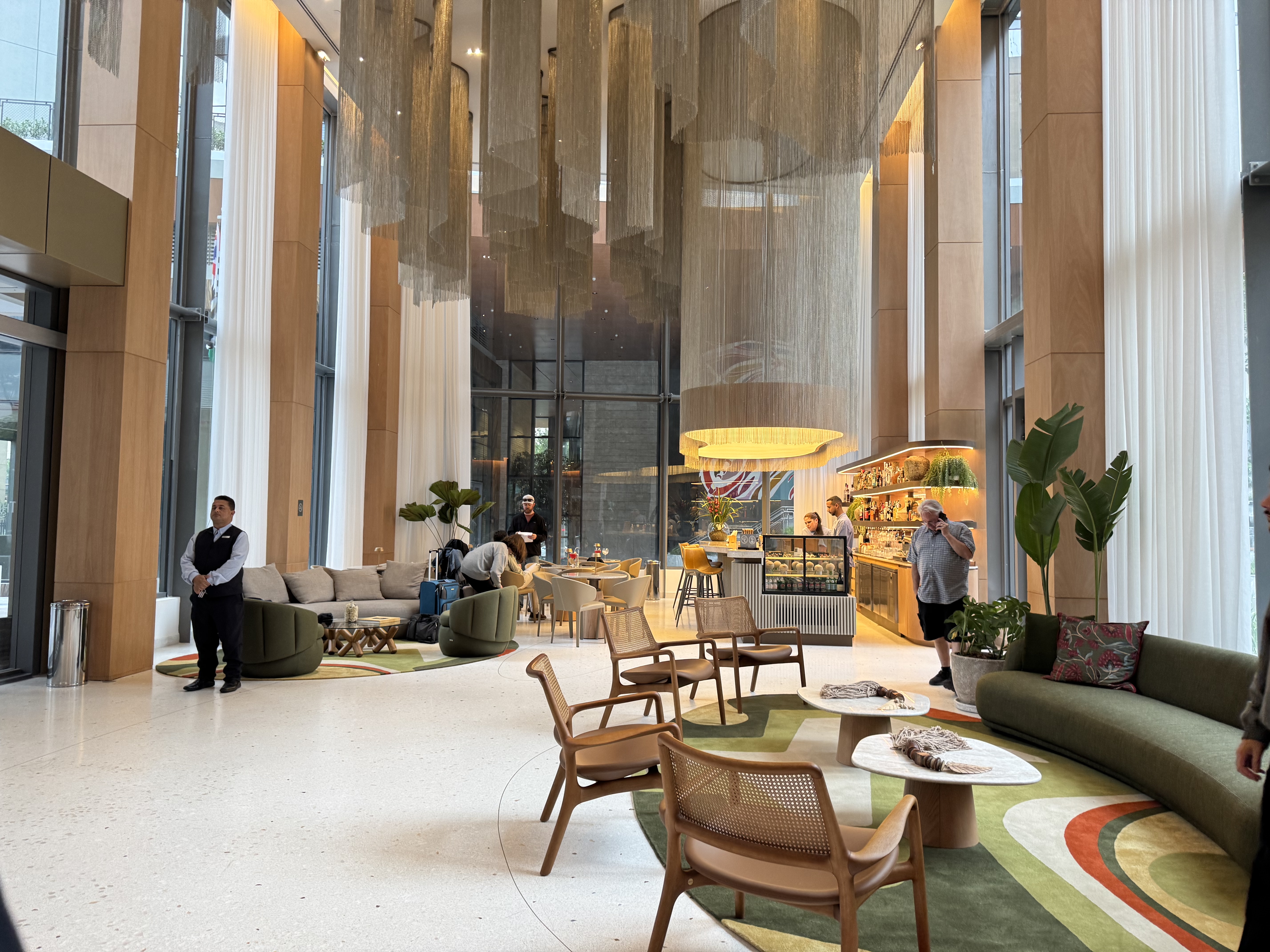 Westin Sao Paulo Marriott lobby Westin Sao Paulo Marriott lobby
