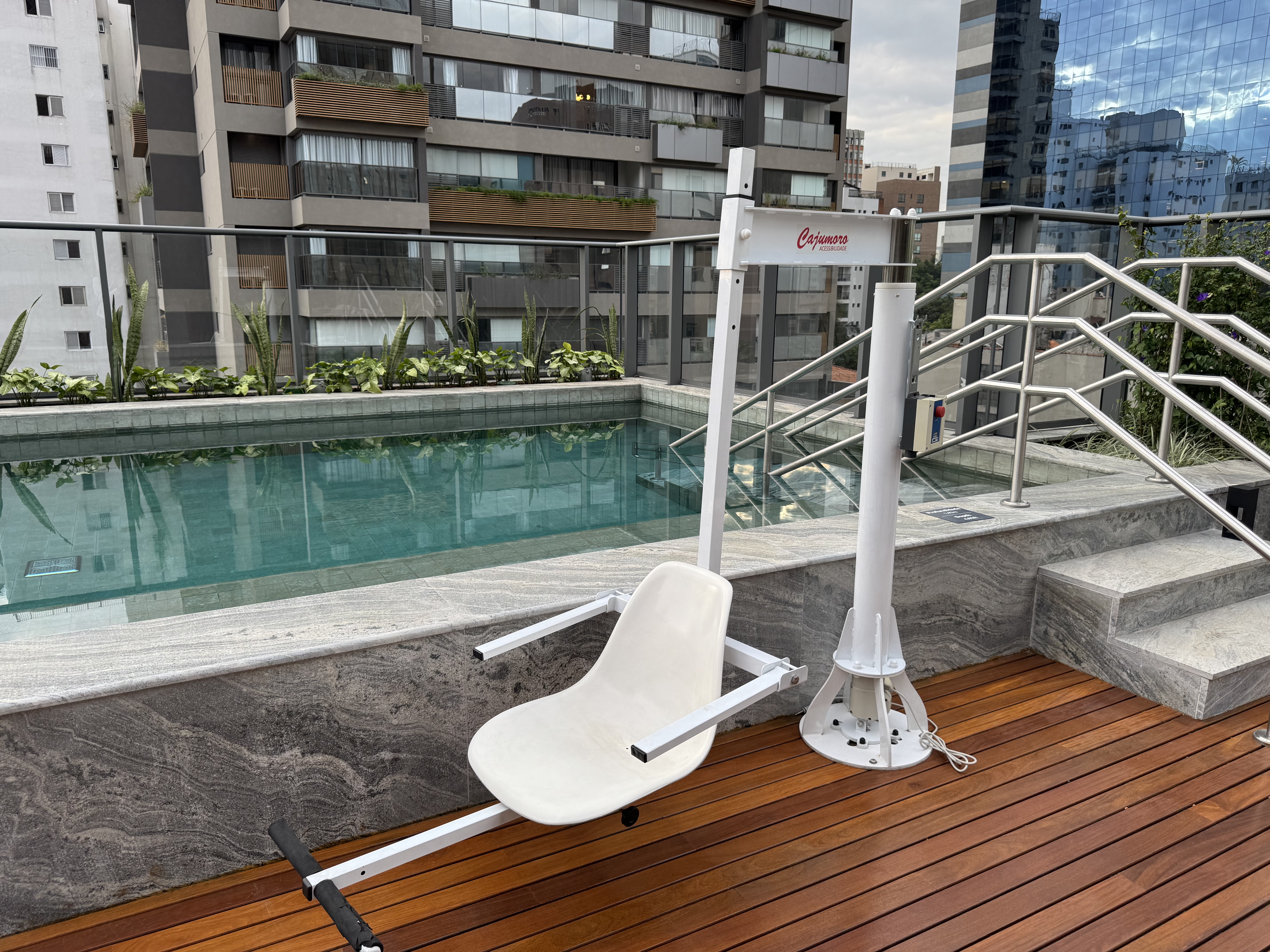 Westin Sao Paulo Marriott pool lift Westin Sao Paulo Marriott pool lift