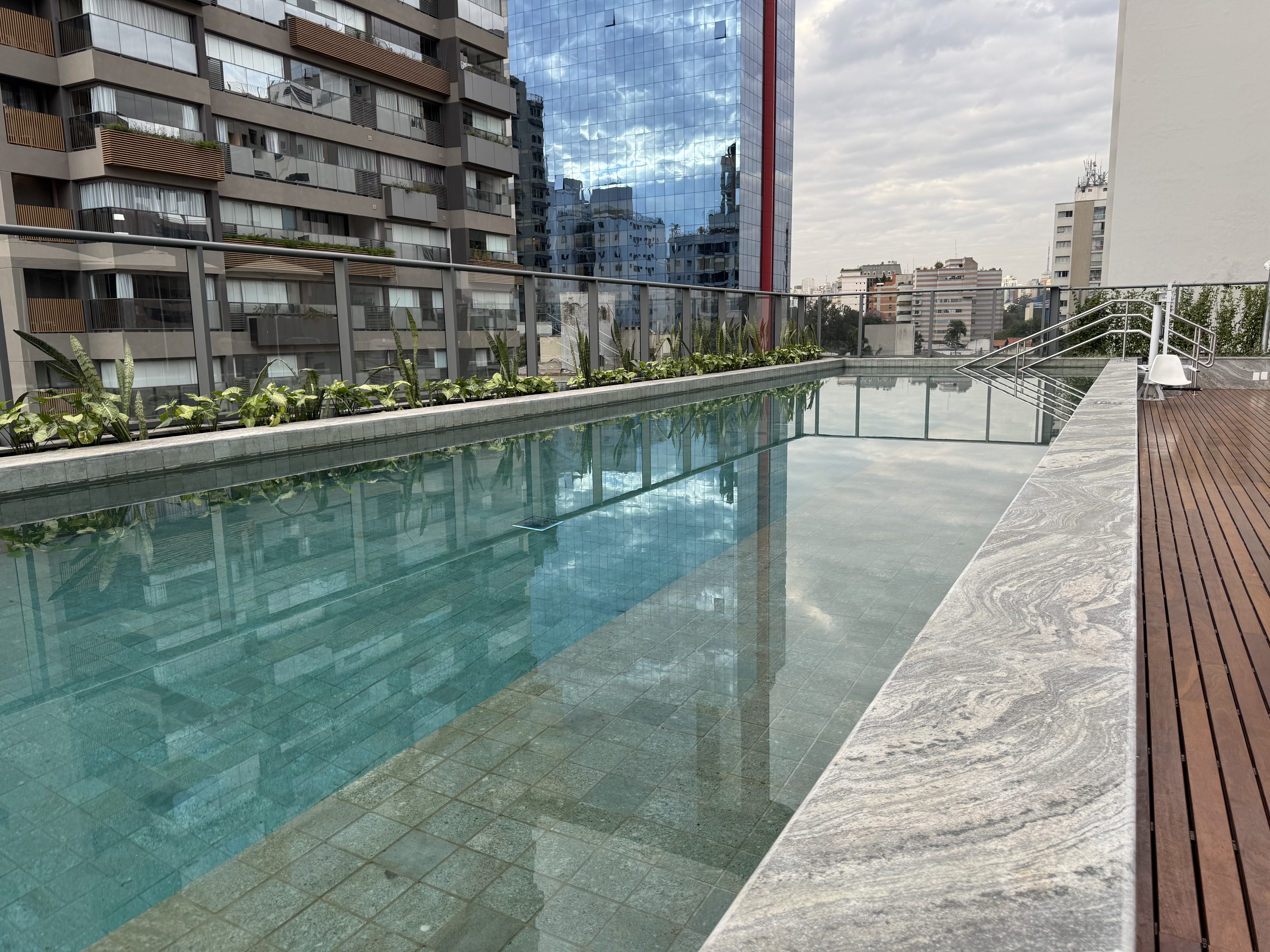 Westin Sao Paulo Marriott pool Westin Sao Paulo Marriott pool