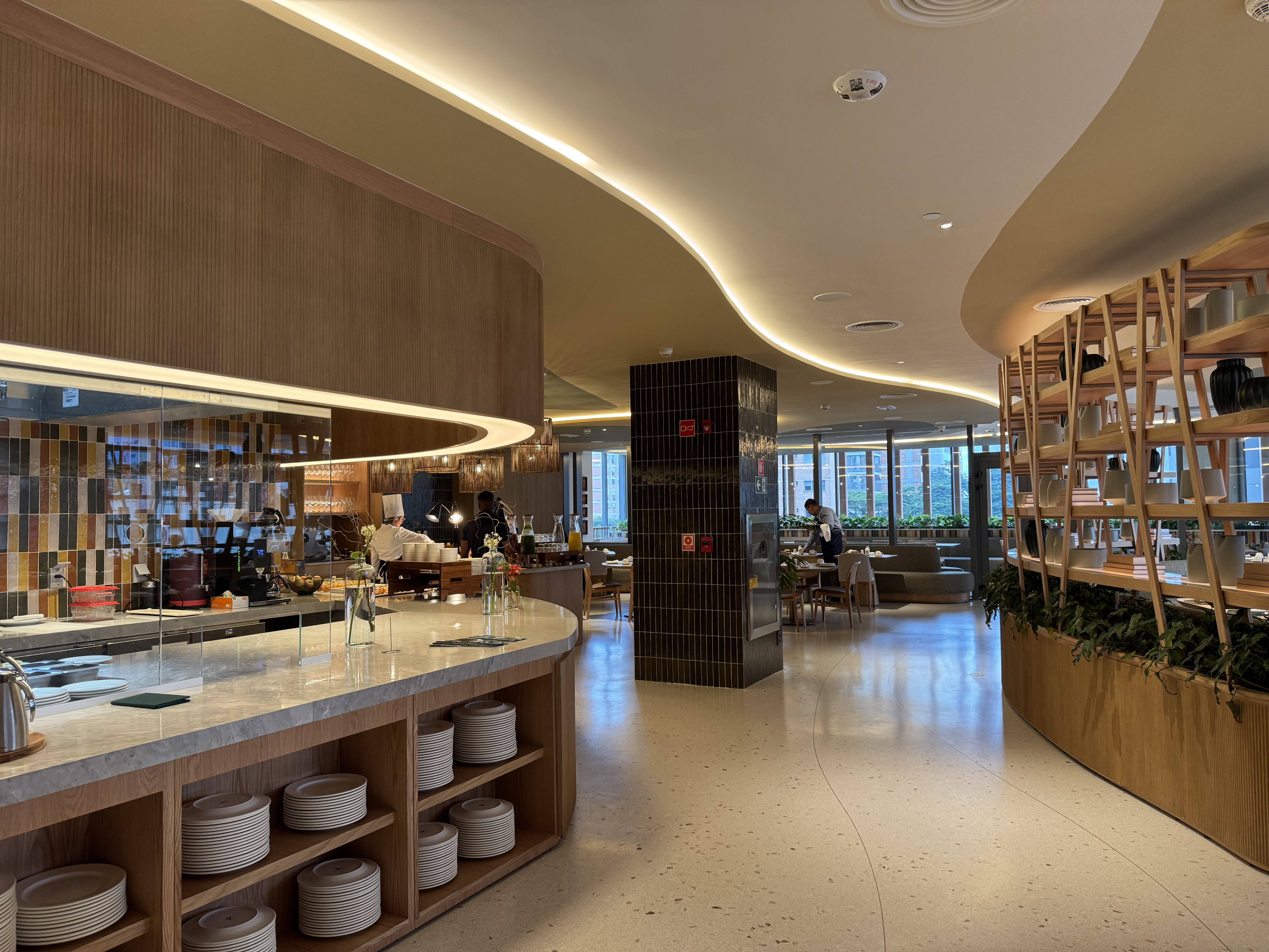 Westin Sao Paulo Marriott restaurant entry Westin Sao Paulo Marriott restaurant entry