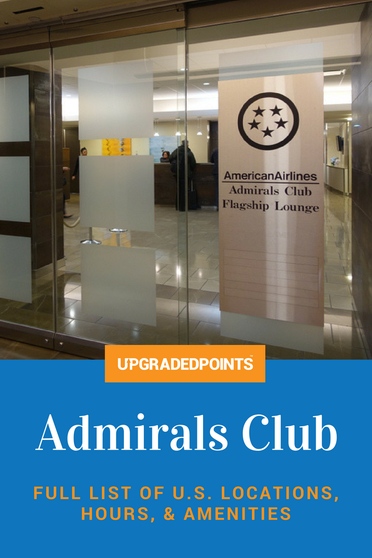 Admirals Club Lounge Locations Admirals Club Lounge Locations
