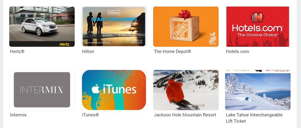 gift cards Gift cards