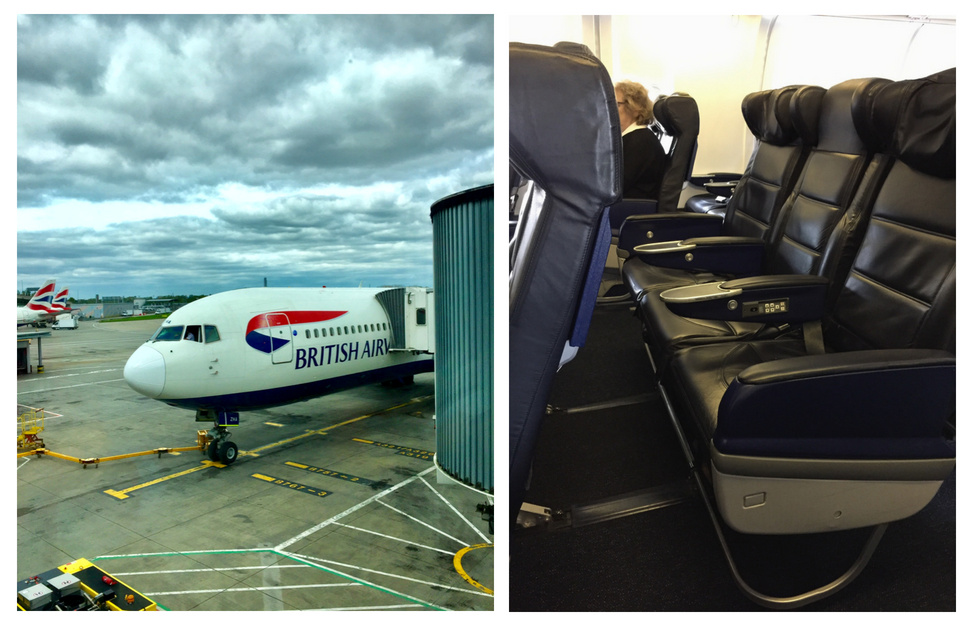 British Airways Economy, LHR>FCO