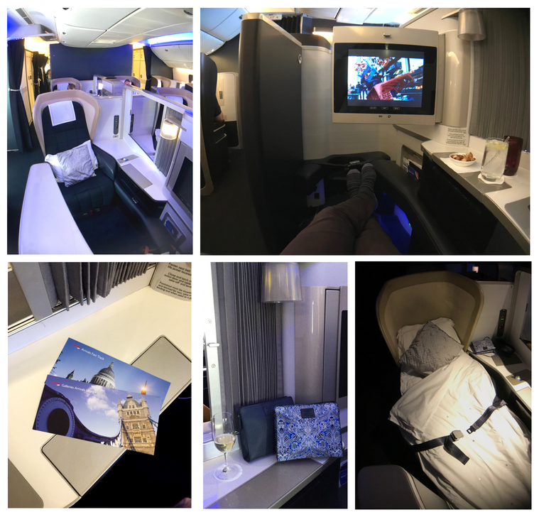 British Airways First Class IAH to LHR