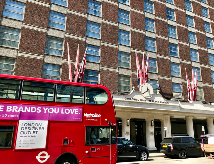 Hyatt Regency London - The Churchill Facade