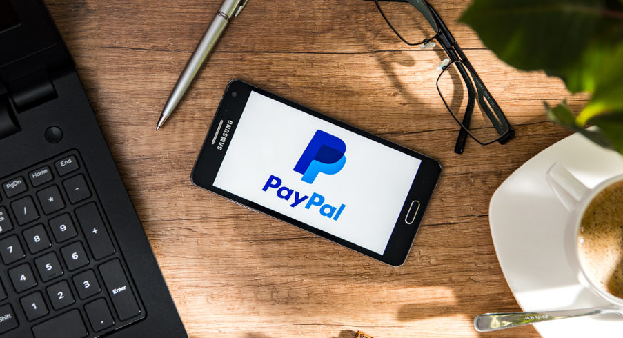 PayPal on Smartphone for PayPal Debit Card Review