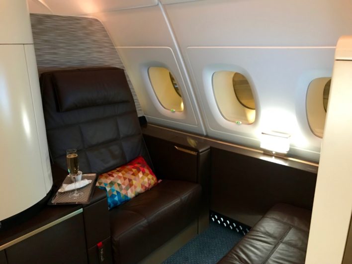 Etihad First Class Apartment Seat