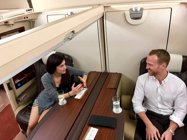 Singapore Suites First Class Pre Flight