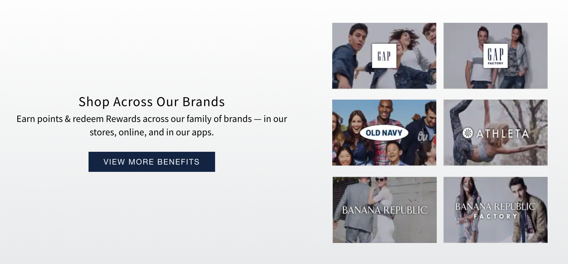 Gap Inc Rewards Program
