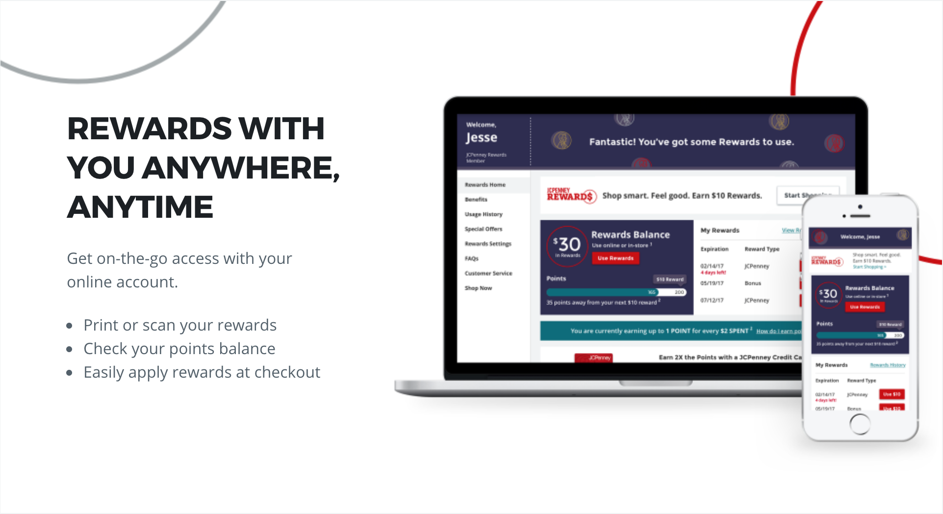JCPenney Rewards Management