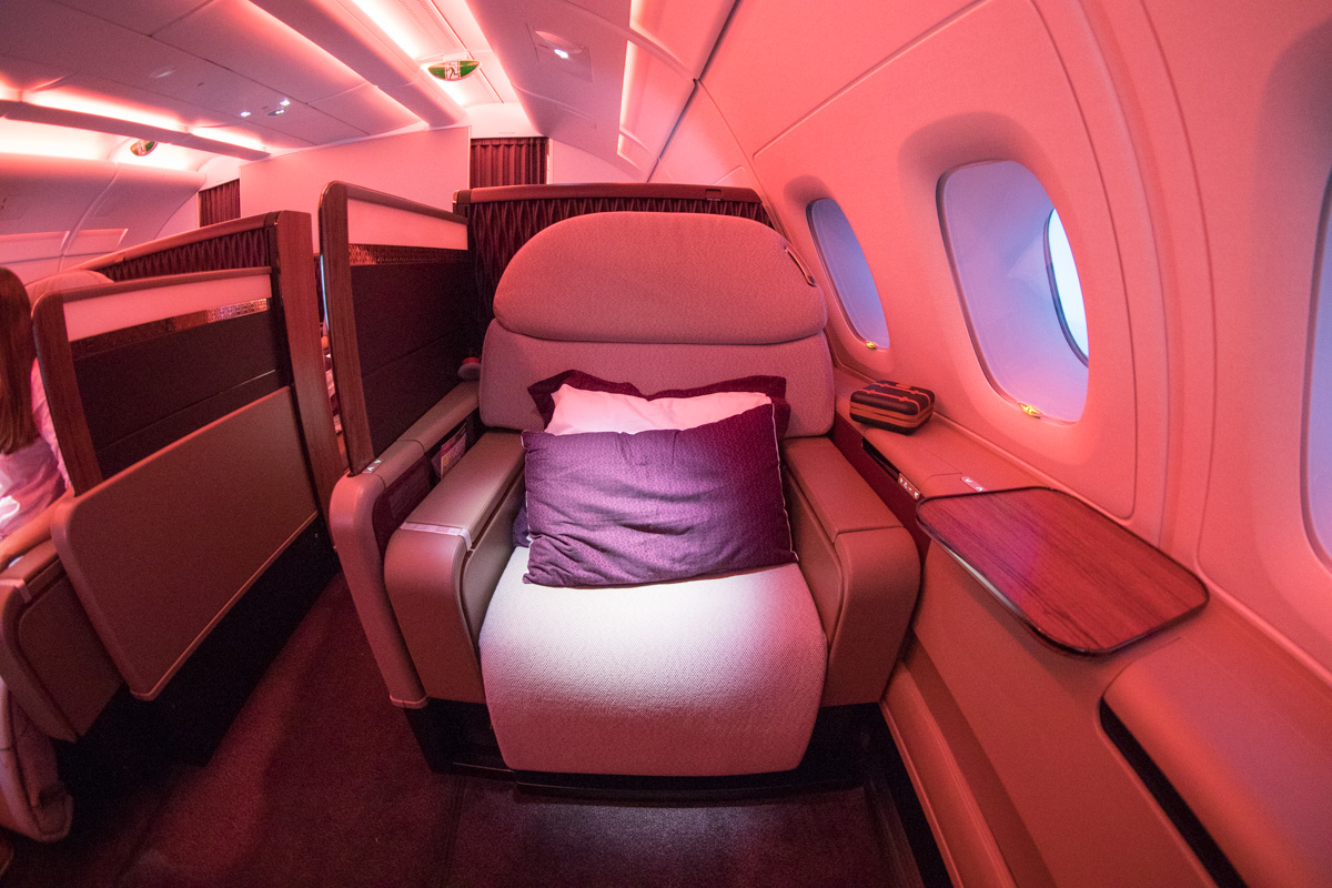 Qatar Airways A380 First Class Seat Qatar Airways A380 First Class Seat