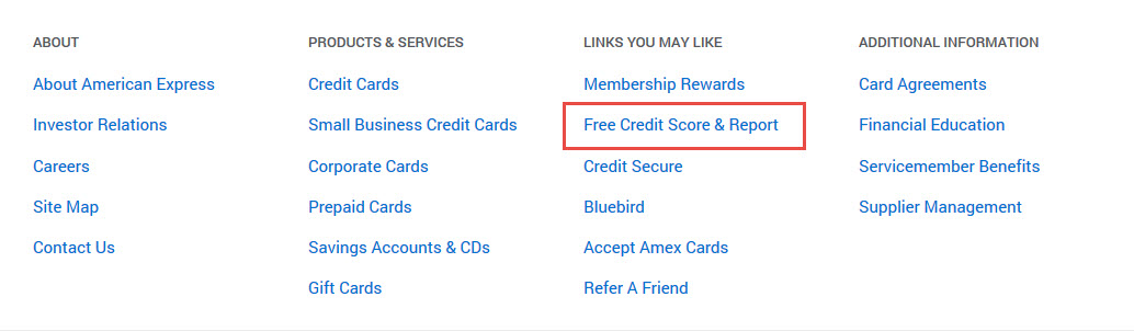 American Express MyCredit Guide