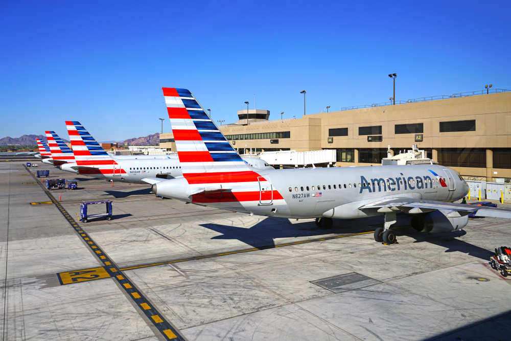 American Airlines Planes at the gate American Airlines Planes at the gate