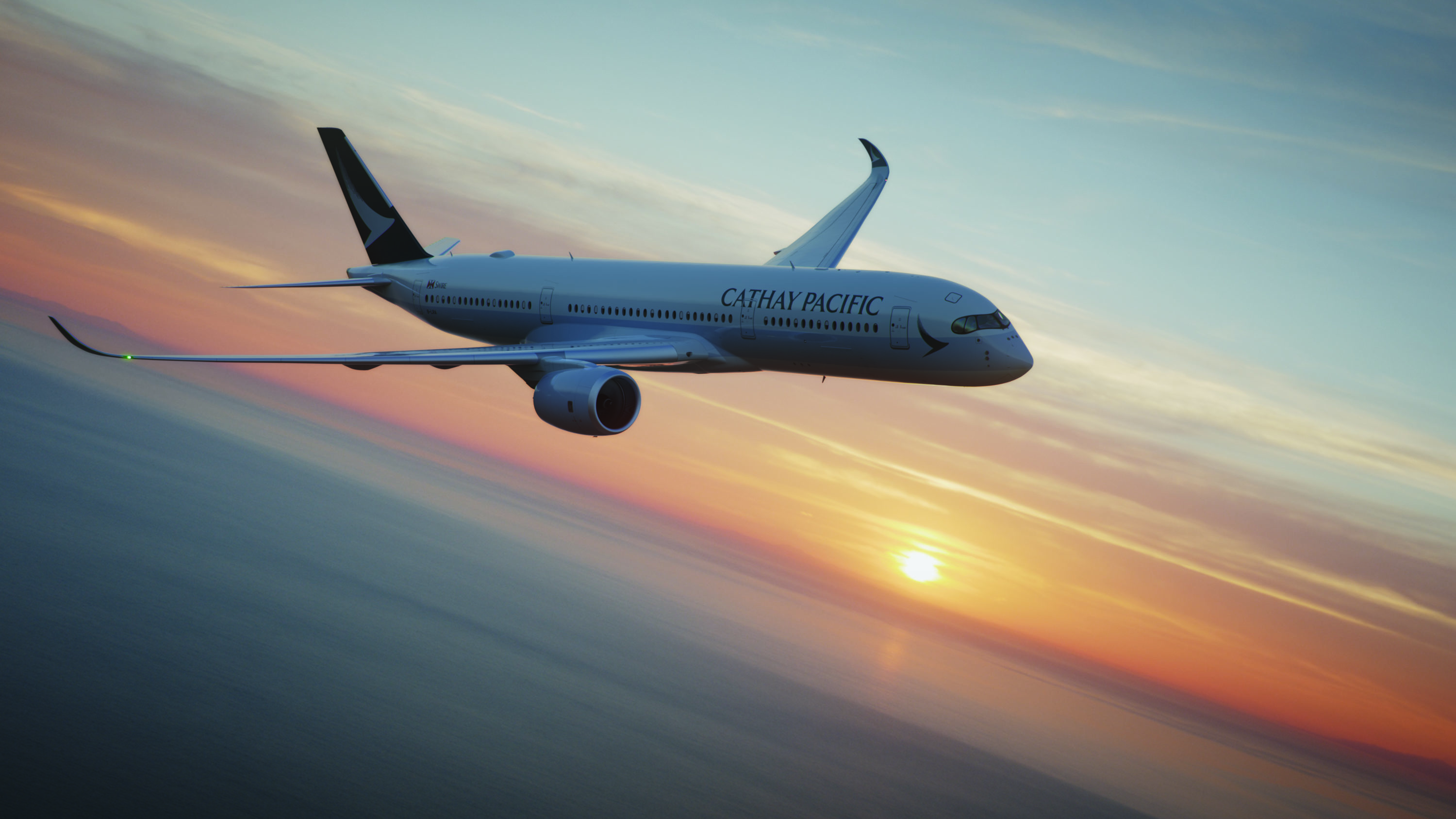 Cathay Pacific A350 900 aircraft