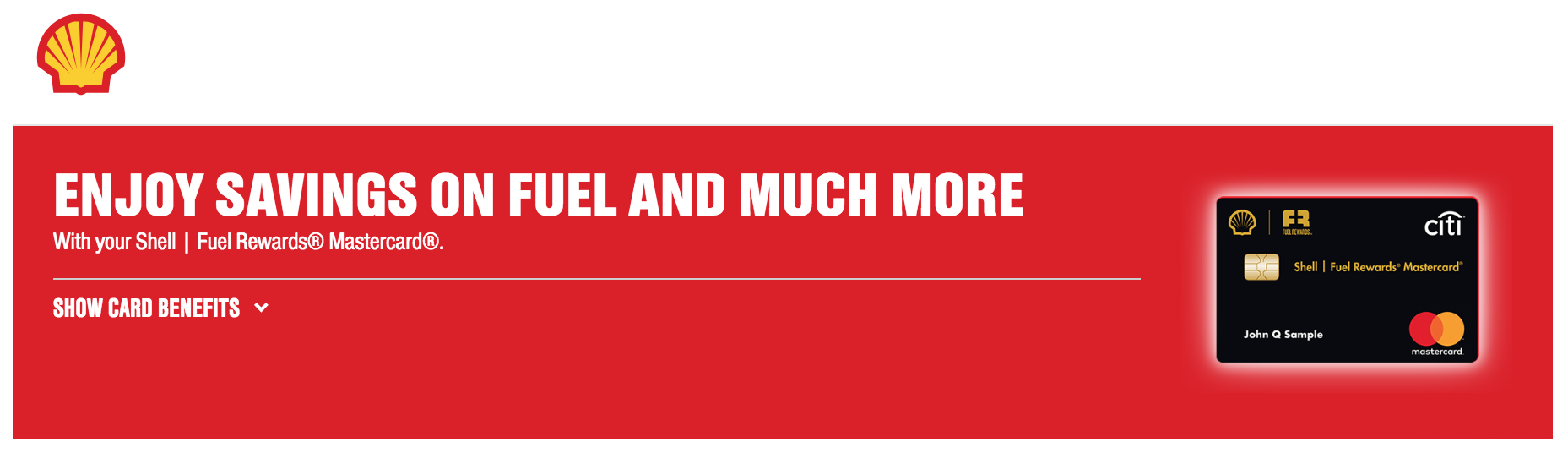 Shell Fuel Rewards® Mastercard®
