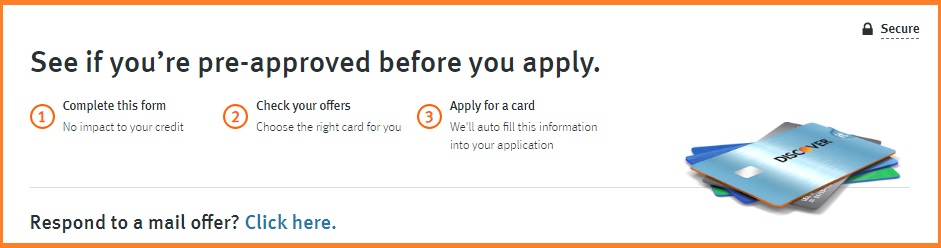 Discover preapproval Discover card pre-approval
