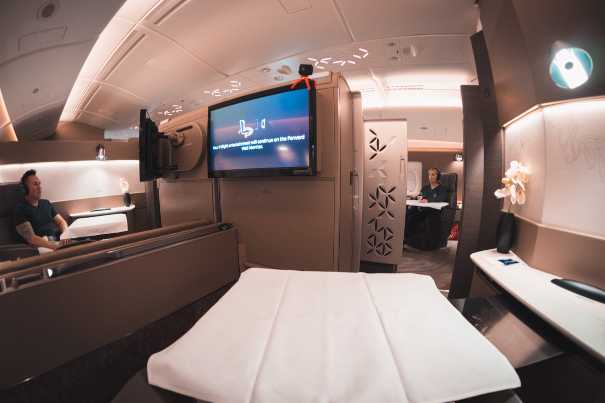 Singapore Airlines new A380 First Suite Door