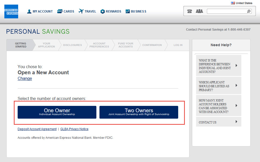 How To apply for an amex savings account