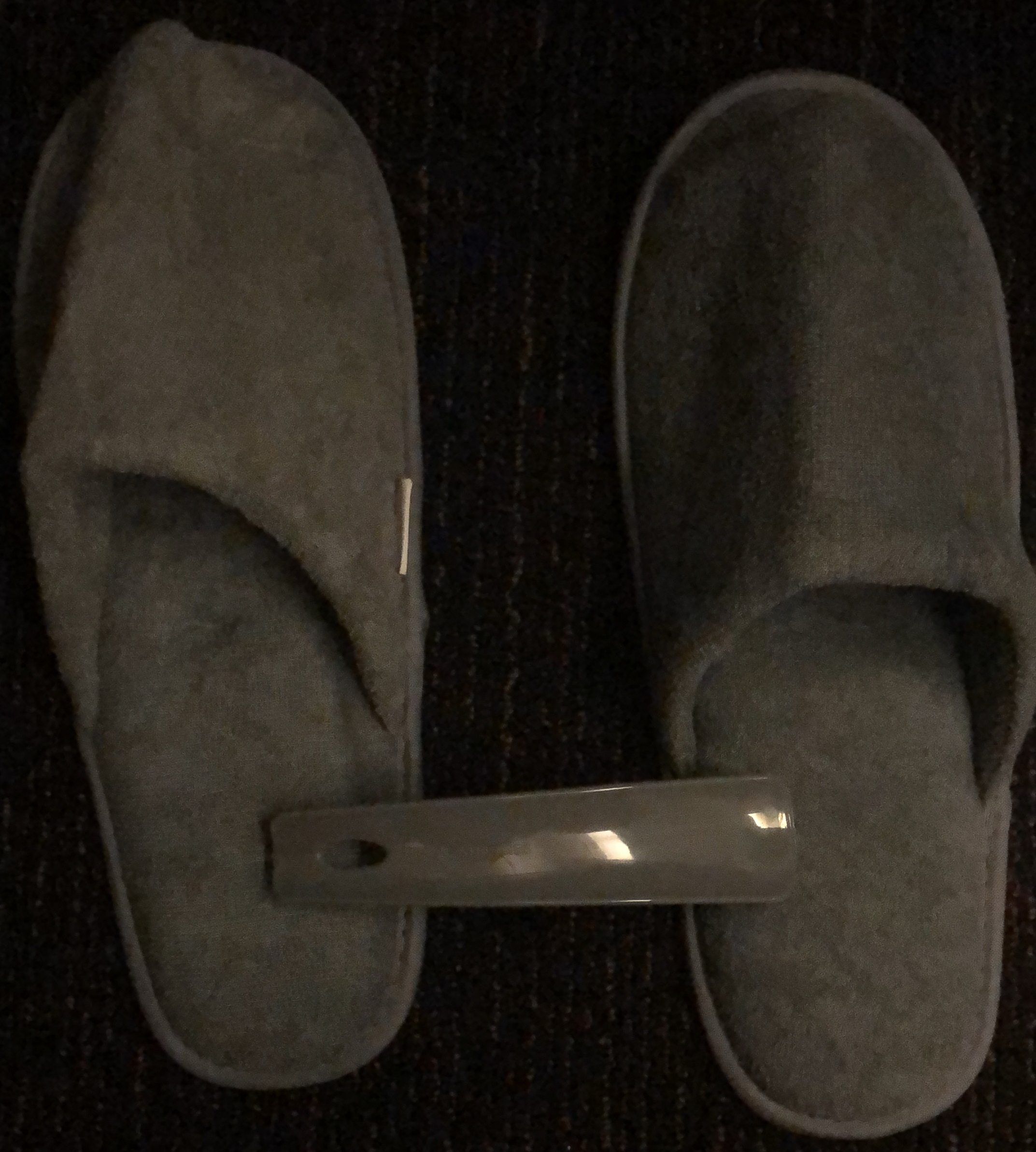 Japan Airlines 777 Business Class Slippers and Shoe Horn
