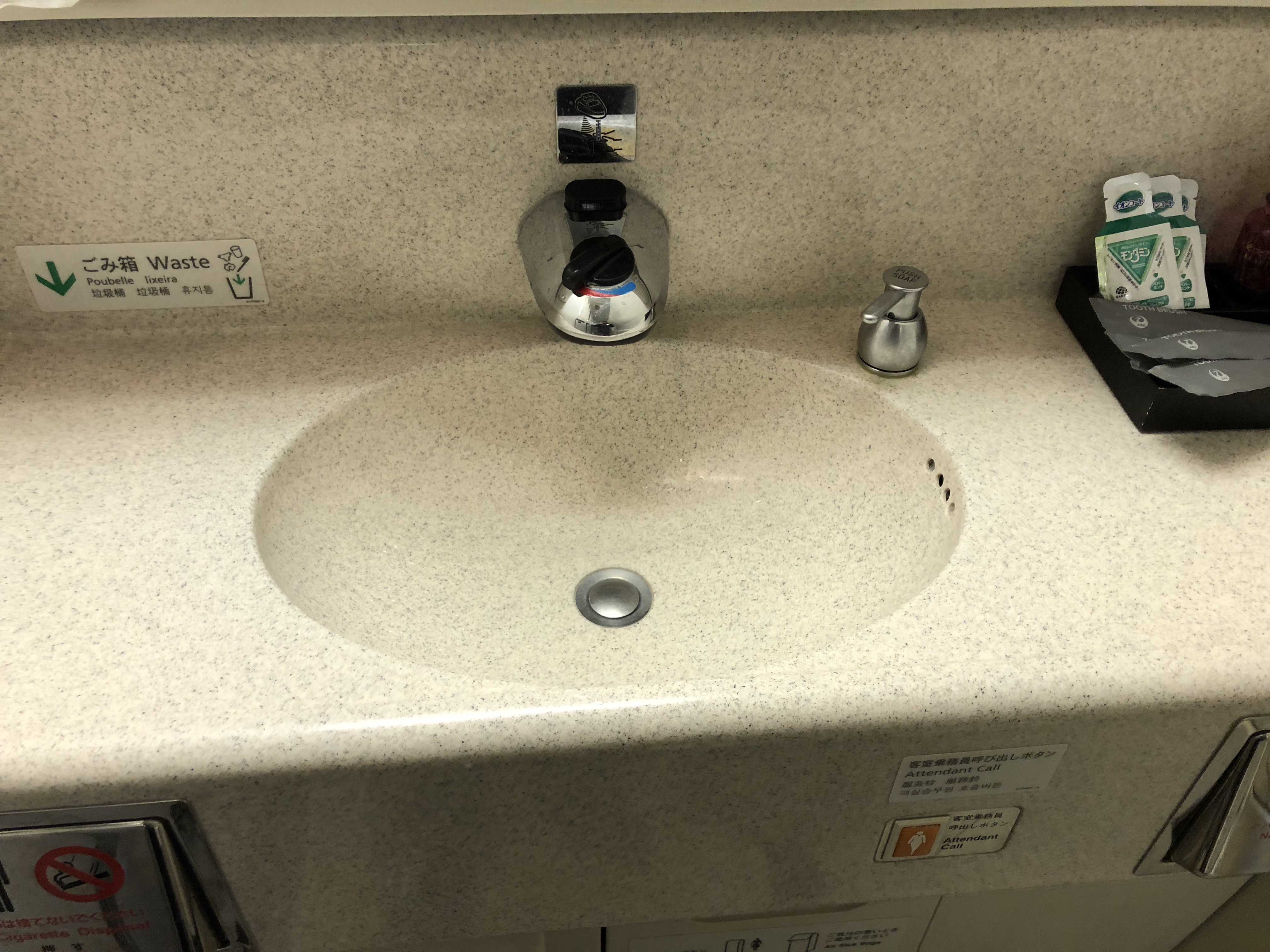 Japan Airlines 777 First Class Lavatory