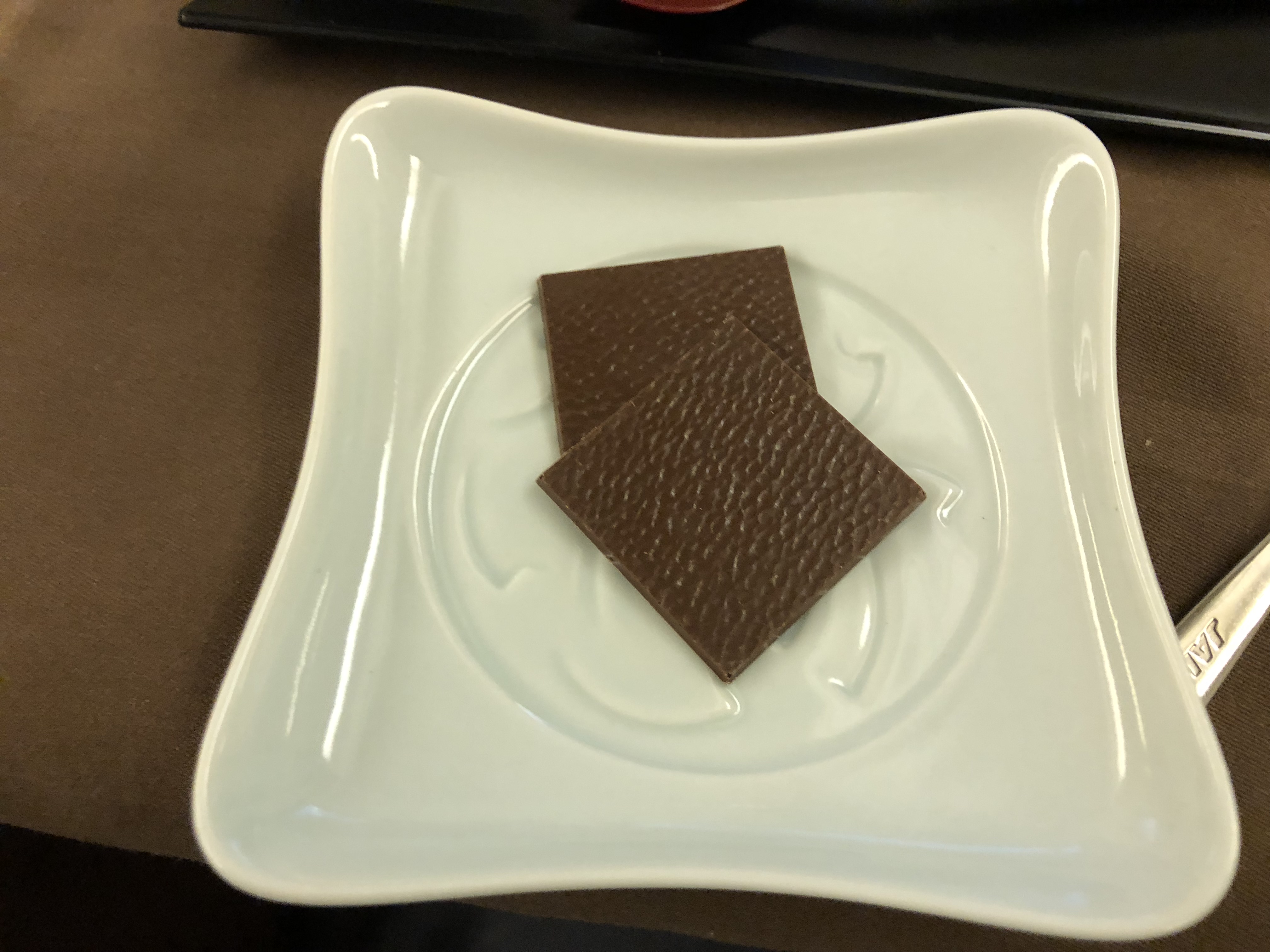 Japan Airlines 777 First Class Truffle Chocolates