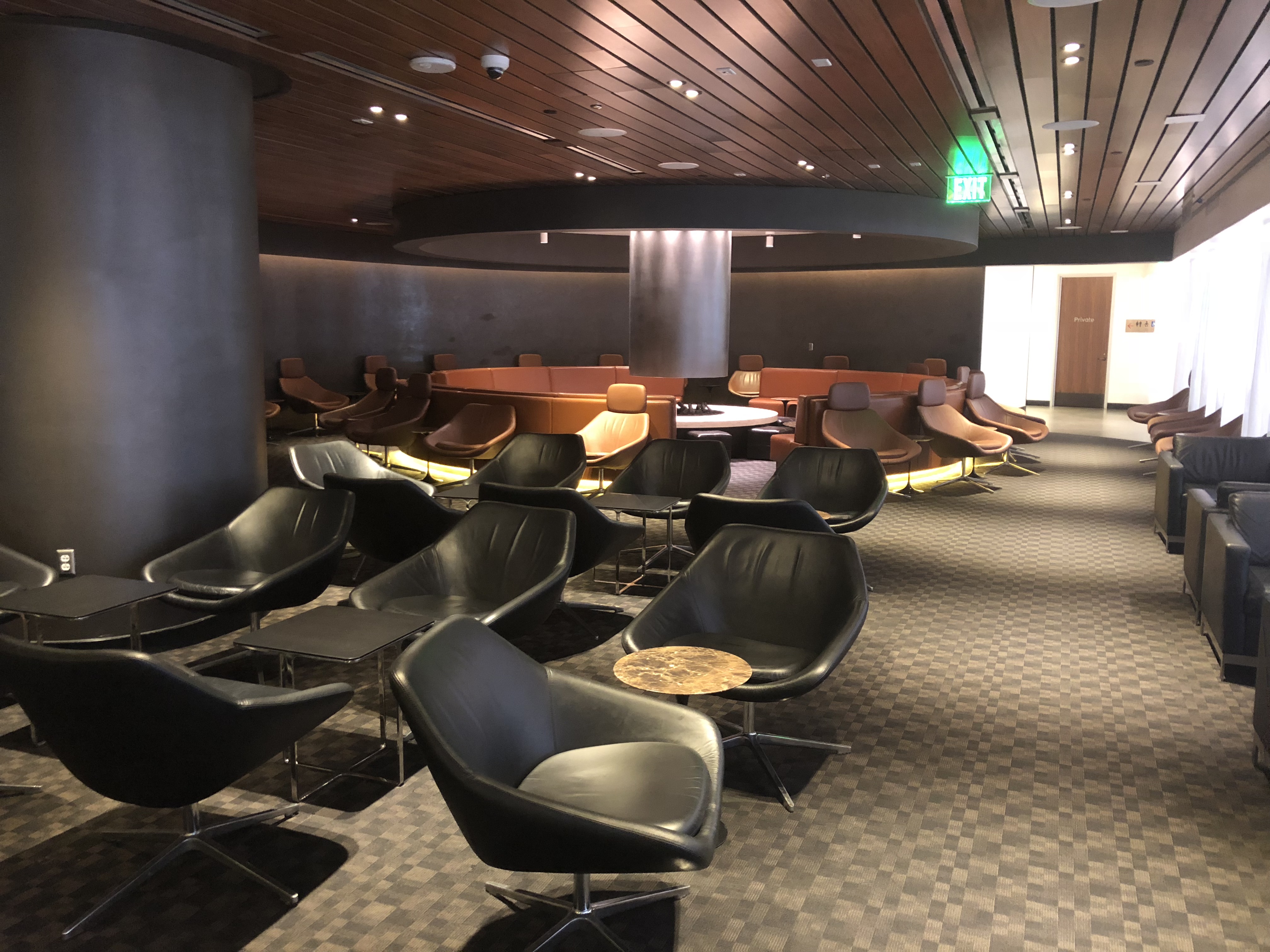 Oneworld Business Class LAX Lounge Seating 2