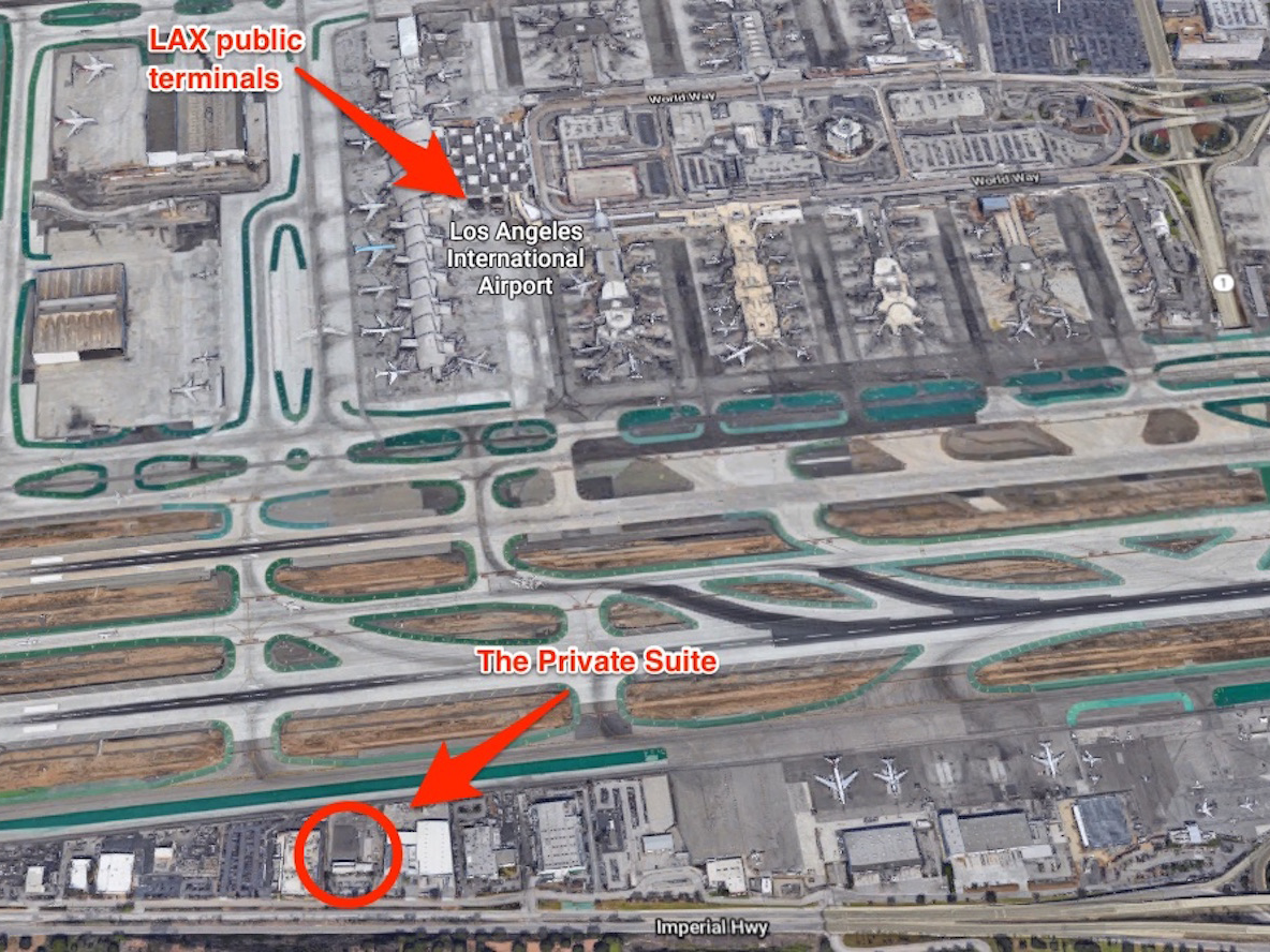 The Private Suite Location