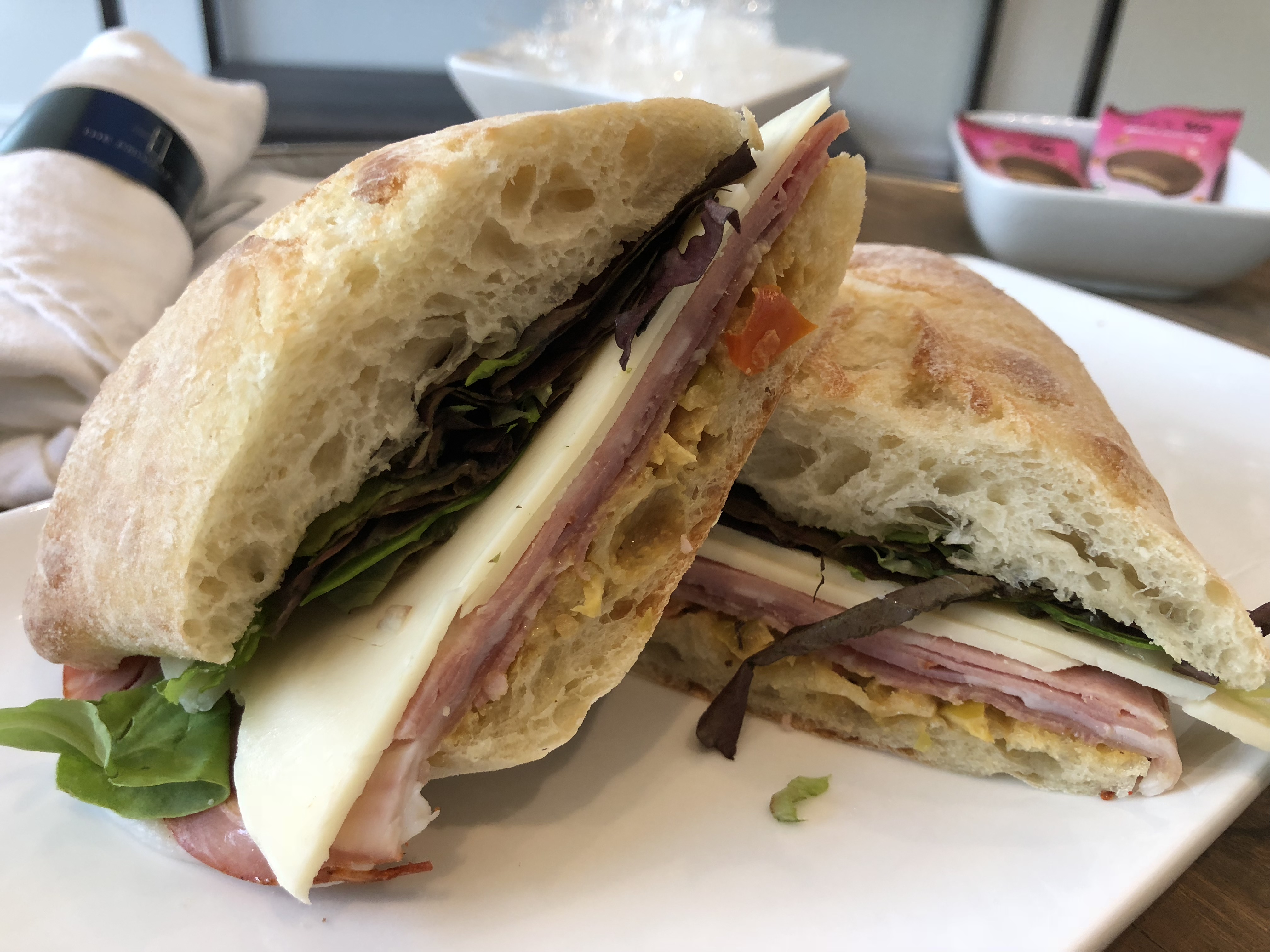 Turkey and Swiss Sandwich