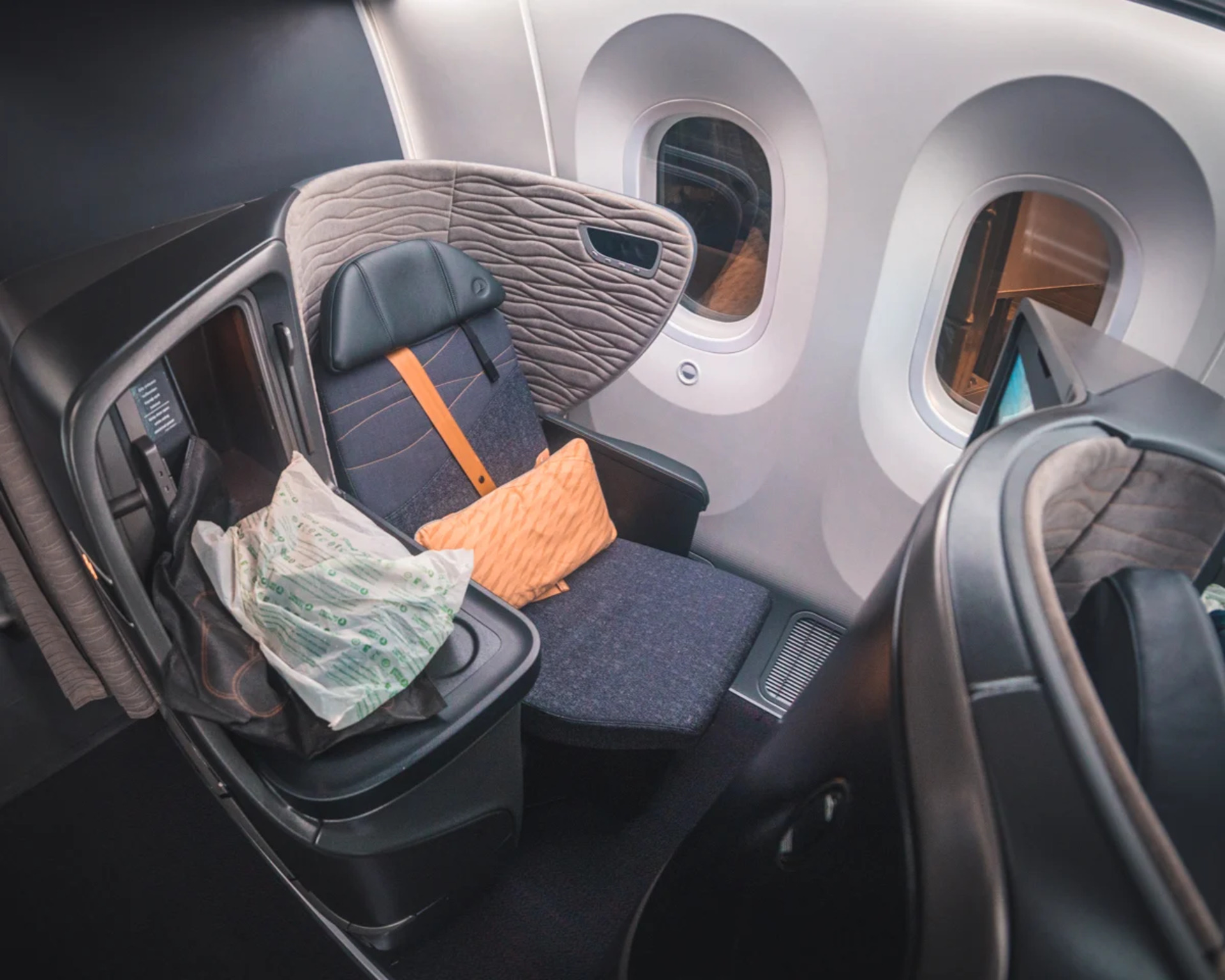 Turkish Airlines 787 Business Class