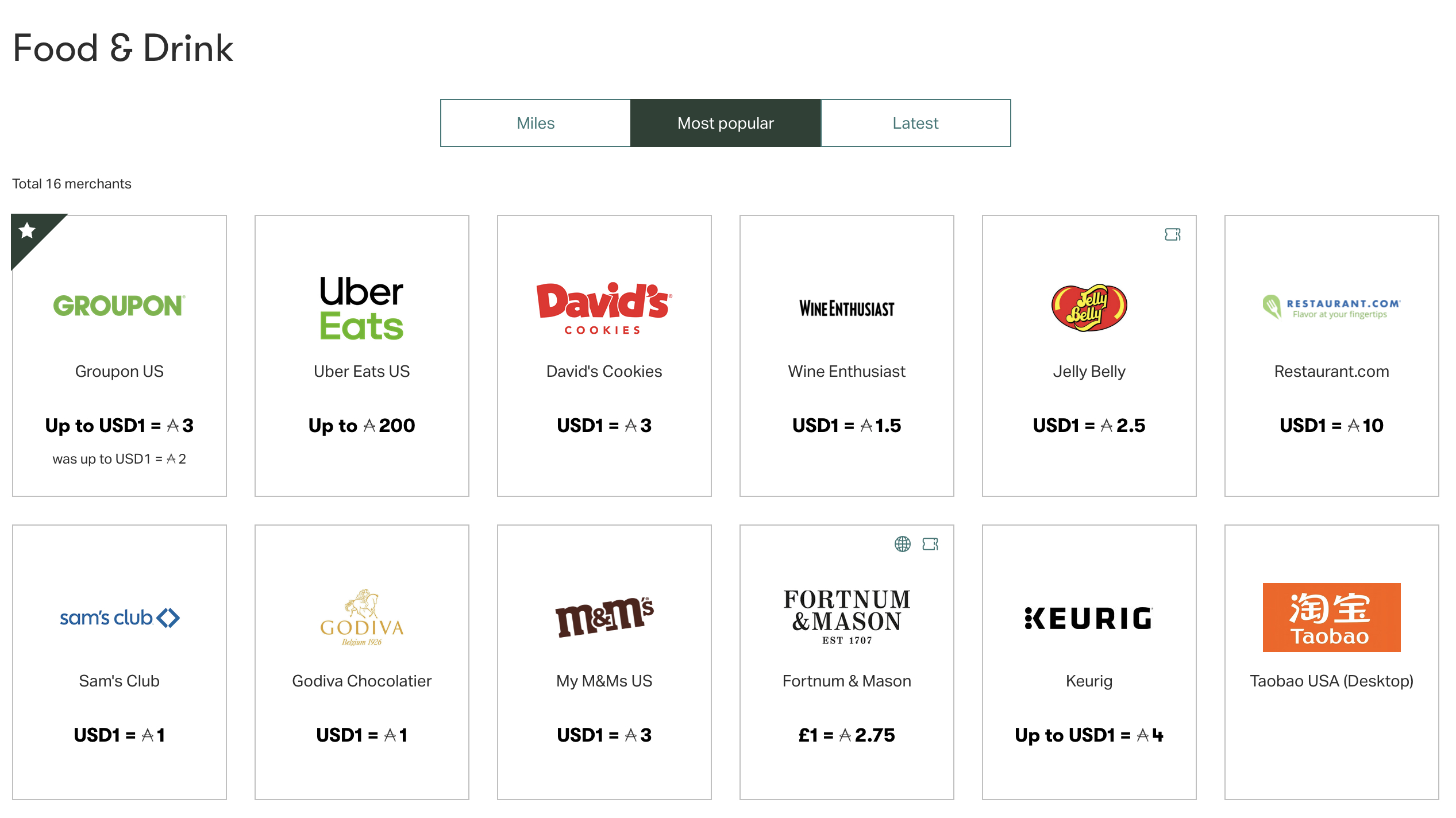 Cathay Pacific Asia Miles iShop Categories Cathay Pacific Milesback Shopping Categories